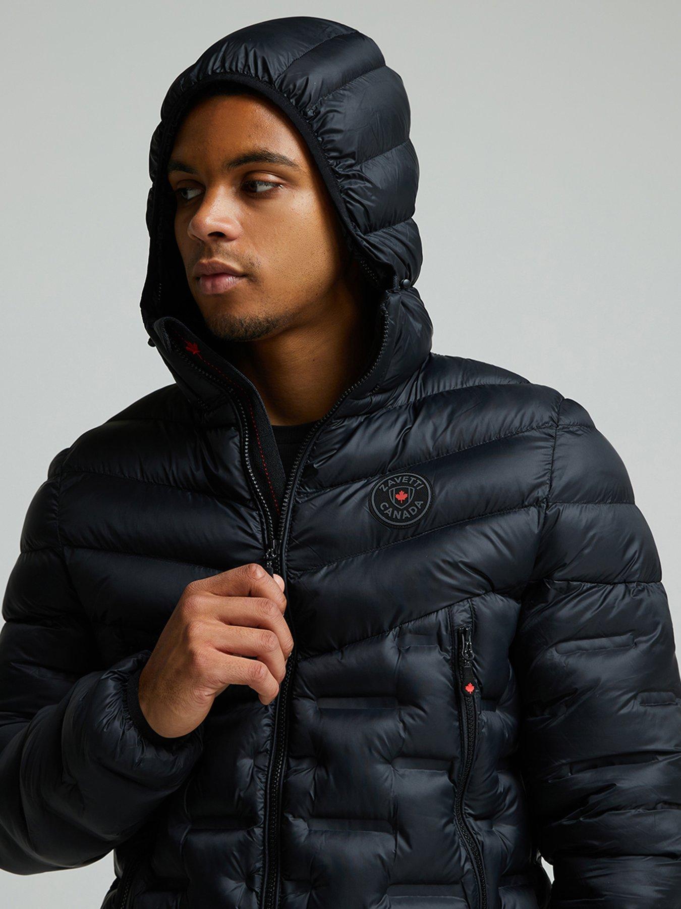  image of zavetti-canada-savuno-20-padded-jacket-black