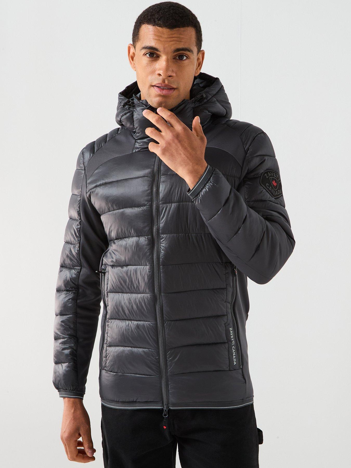  image of zavetti-canada-savuno-20-padded-jacket-grey