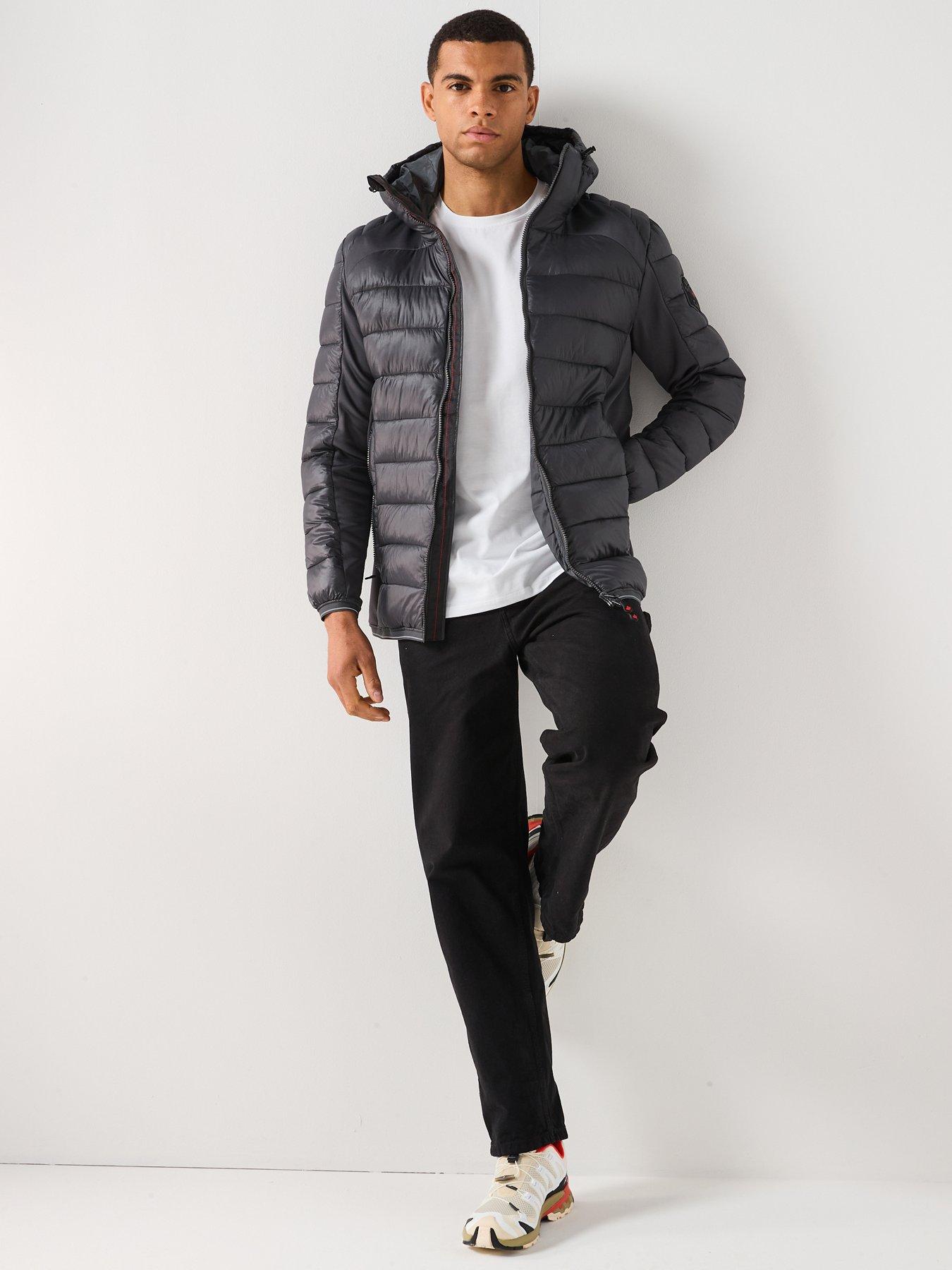  image of zavetti-canada-savuno-20-padded-jacket-grey