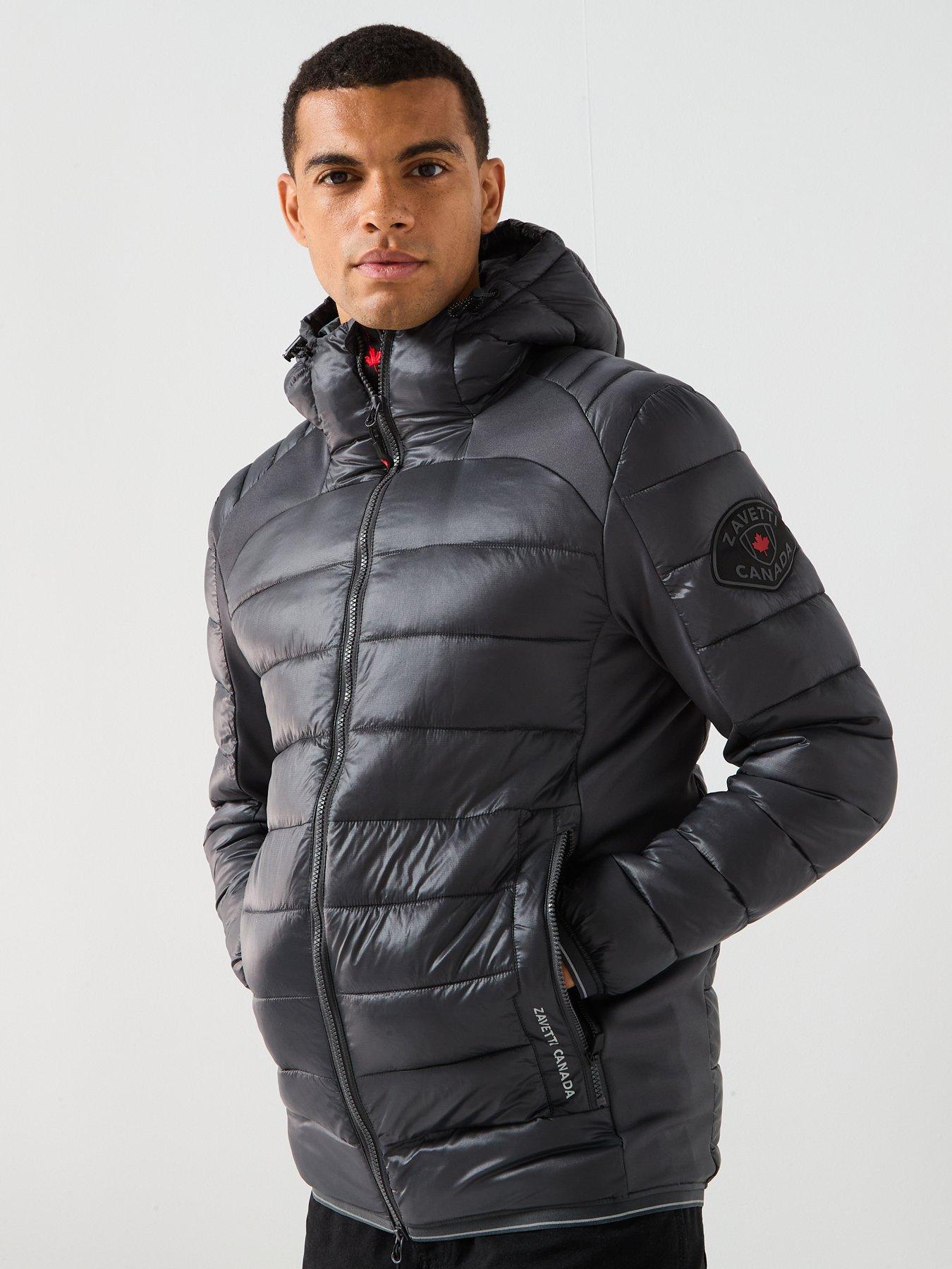  image of zavetti-canada-savuno-20-padded-jacket-grey