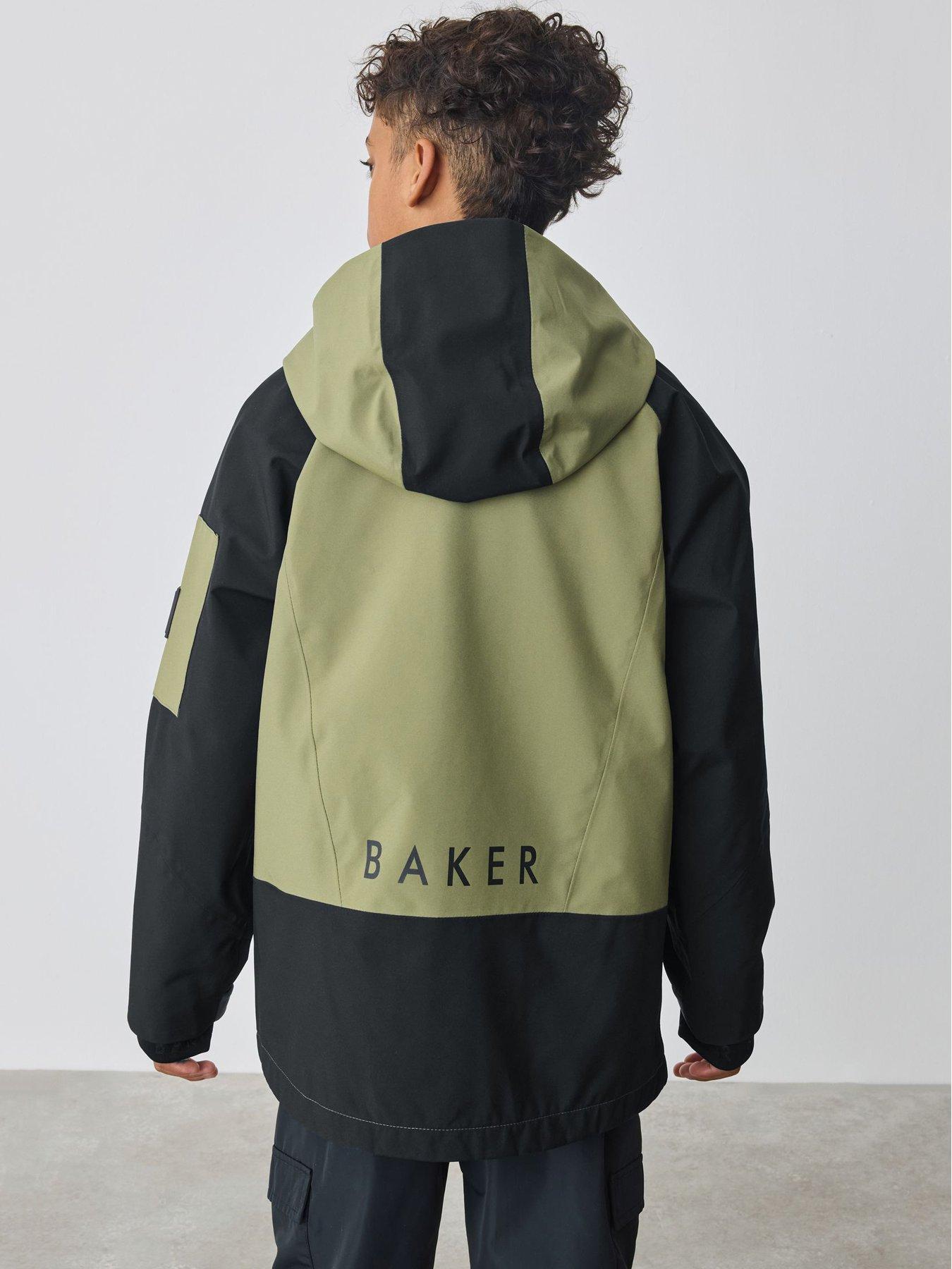 Ted Baker Lightweight Hooded Parka Dark Green Ted Baker Navy Girls