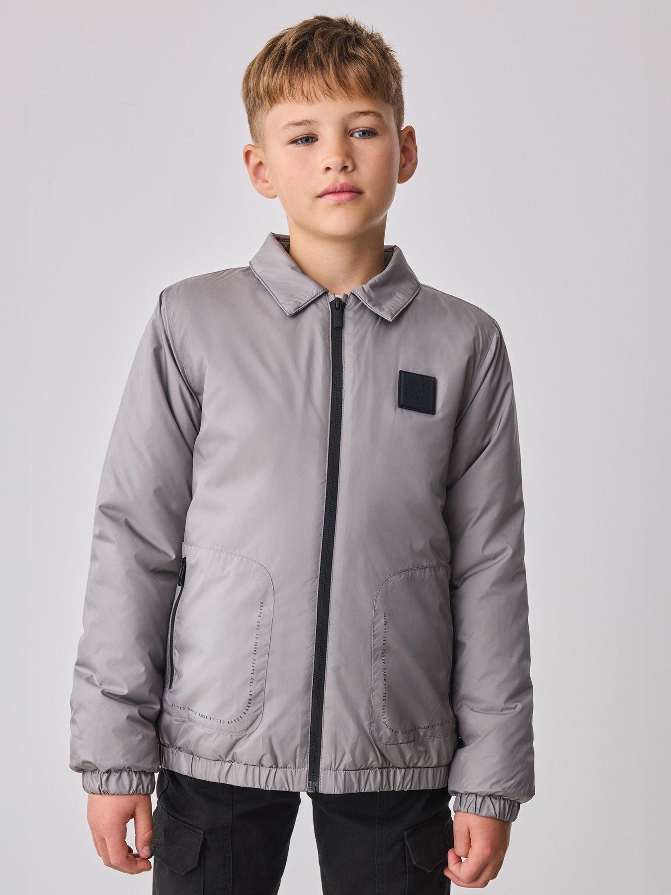 Image 5 of 6 of Ted Baker Older Boys Jacket Top Set - Grey