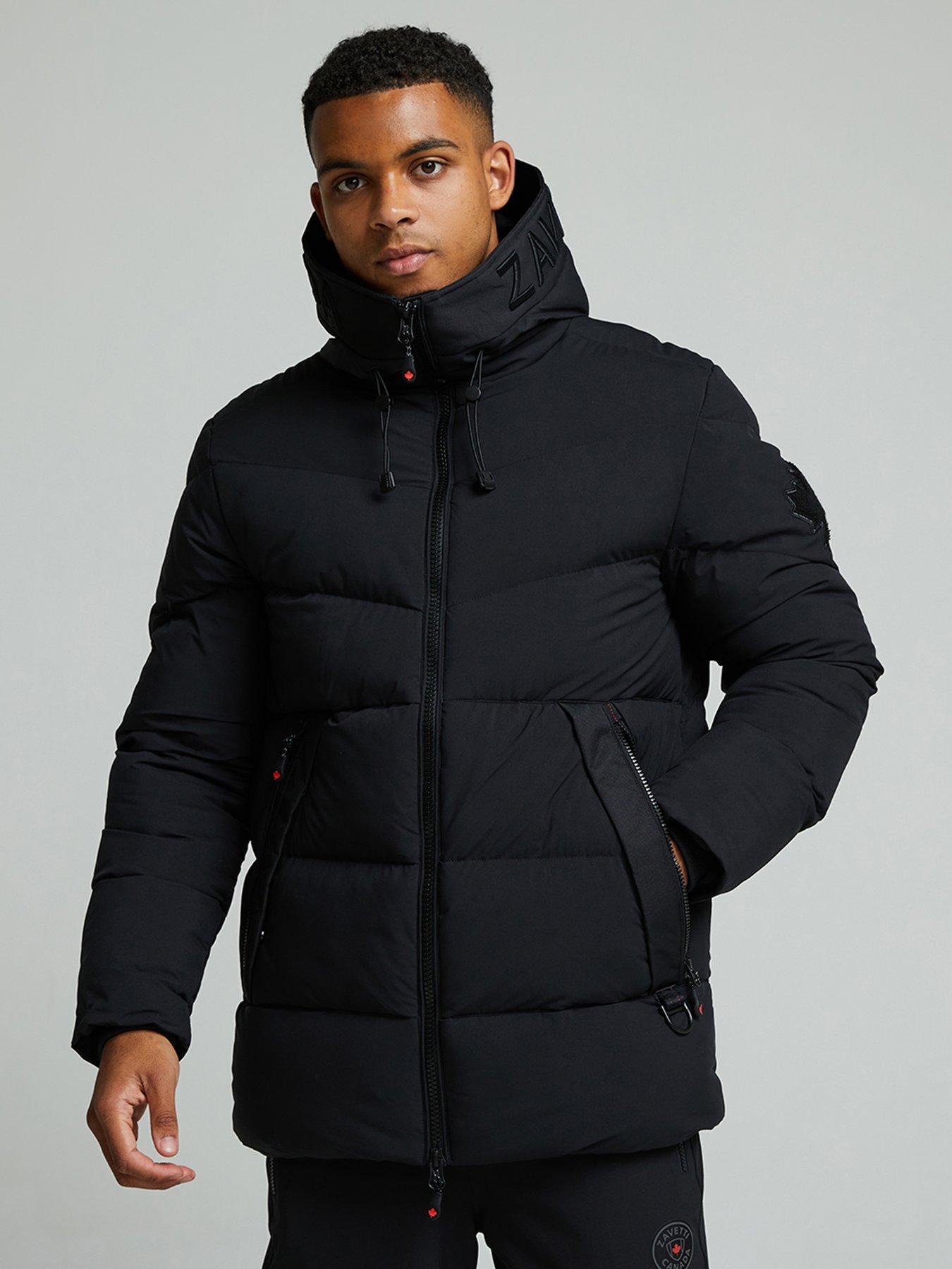  image of zavetti-canada-zeoti-padded-coat-black