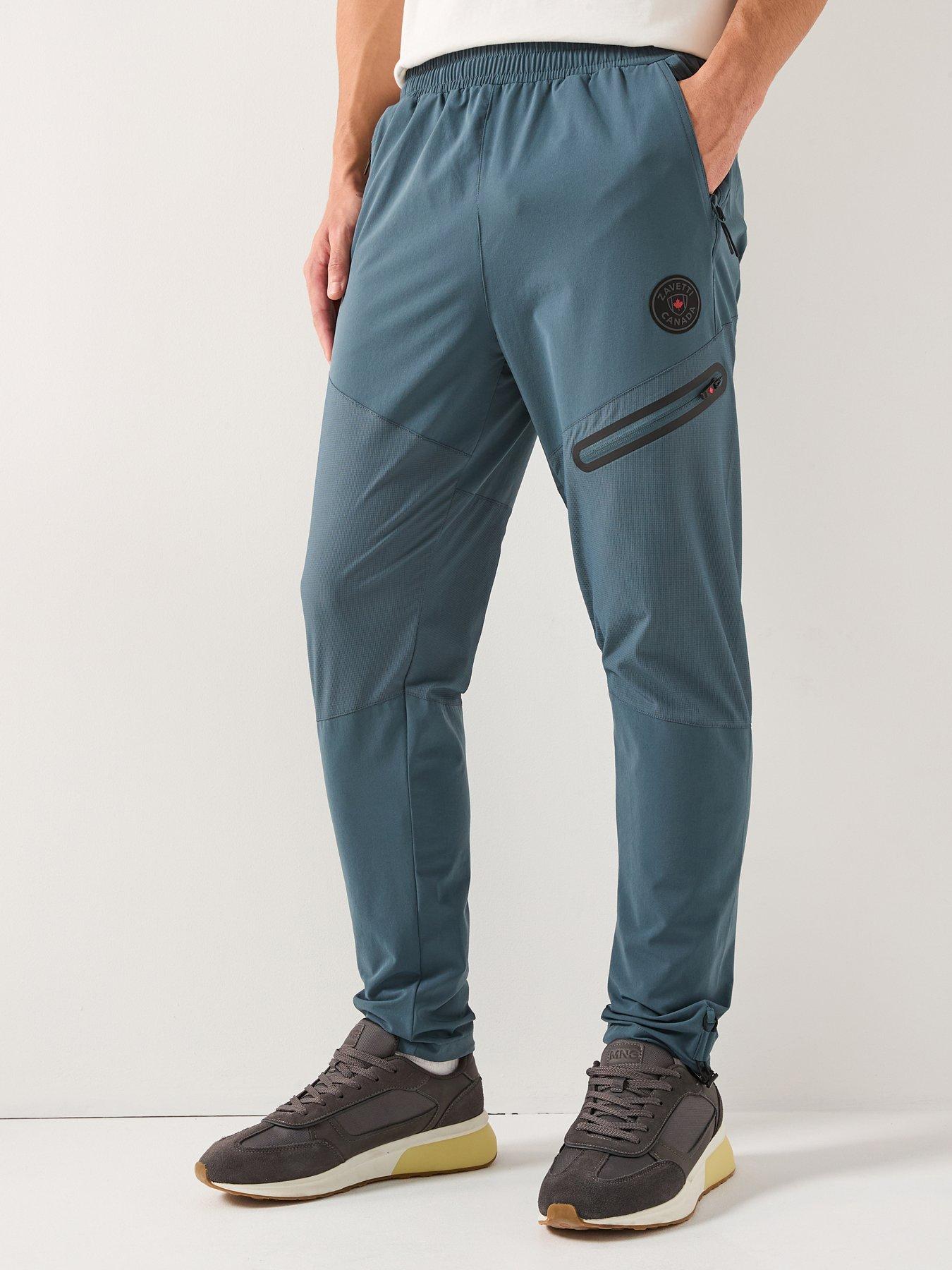 Zavetti Canada Zidero Panelled Drawstring Technical Woven Trousers - Dark Grey