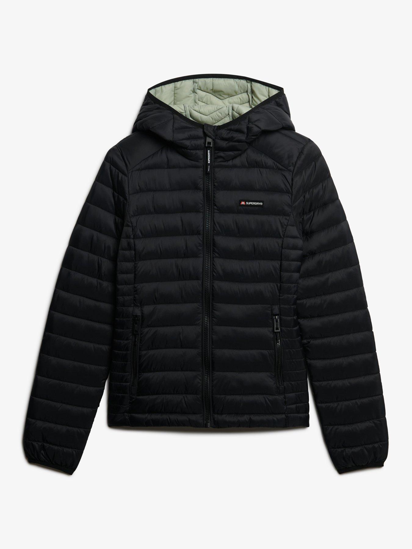 undefined Hooded Fuji Lite Padded Jacket - Black