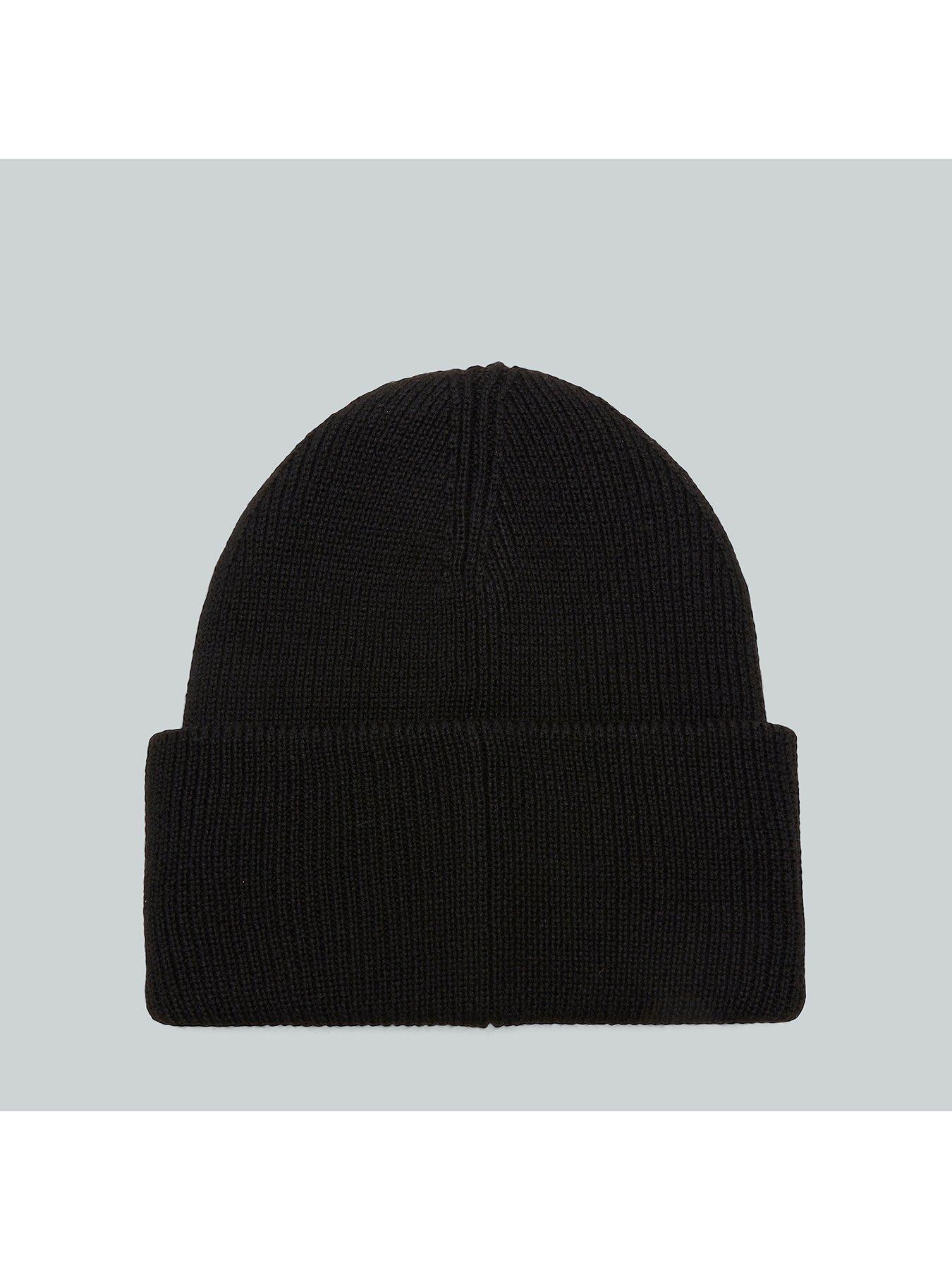 back image of zavetti-canada-alberta-20-knitted-beanie-black