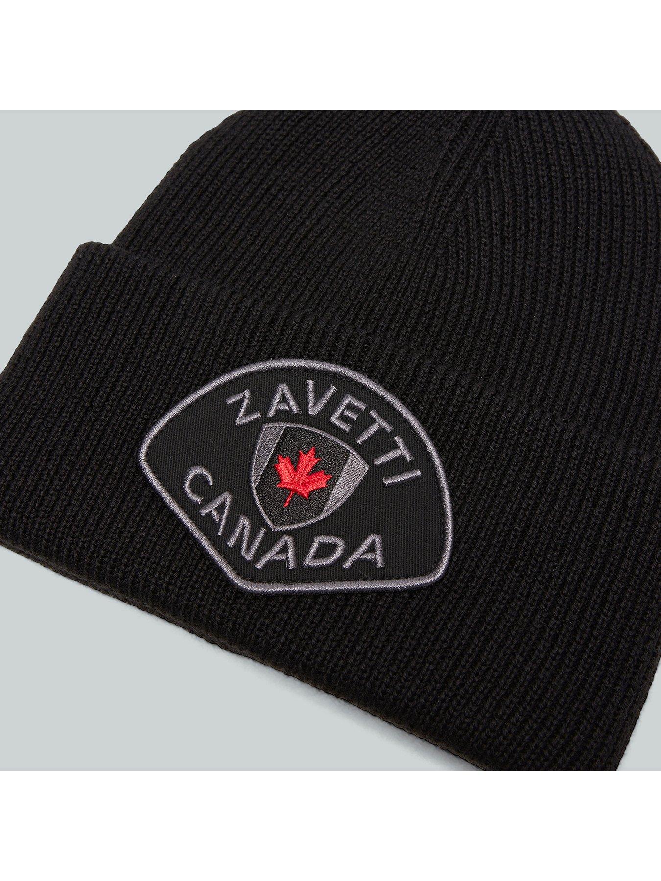  image of zavetti-canada-alberta-20-knitted-beanie-black