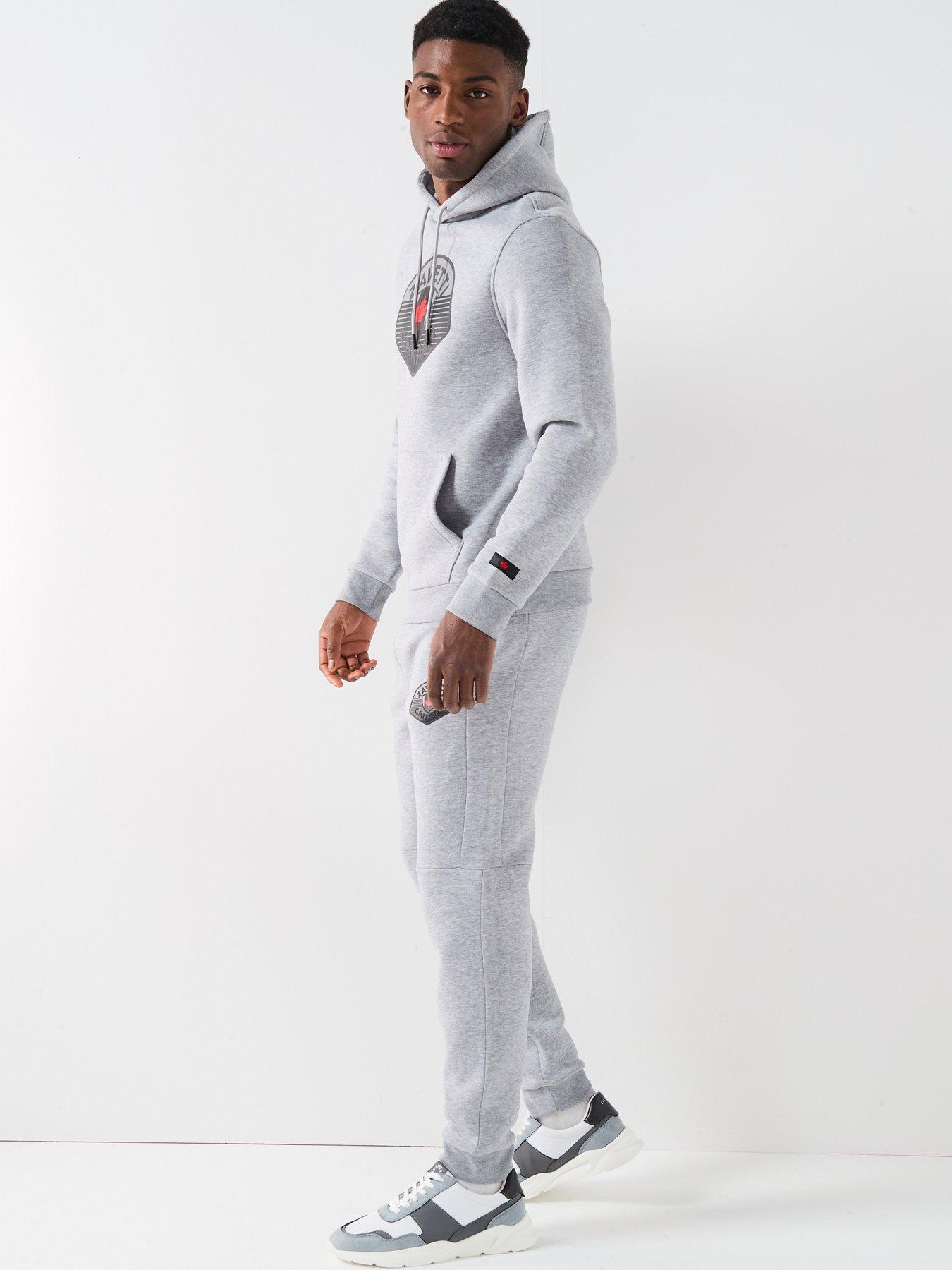 Image 6 of 6 of Zavetti Canada Botticini Classic Large Logo Tracksuit - Grey