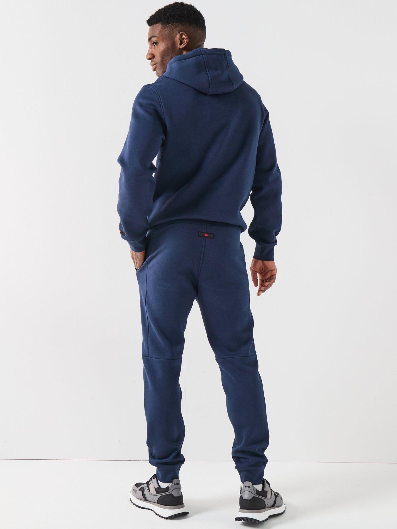 Image 2 of 6 of Zavetti Canada Botticini Classic Large Logo Tracksuit - Navy
