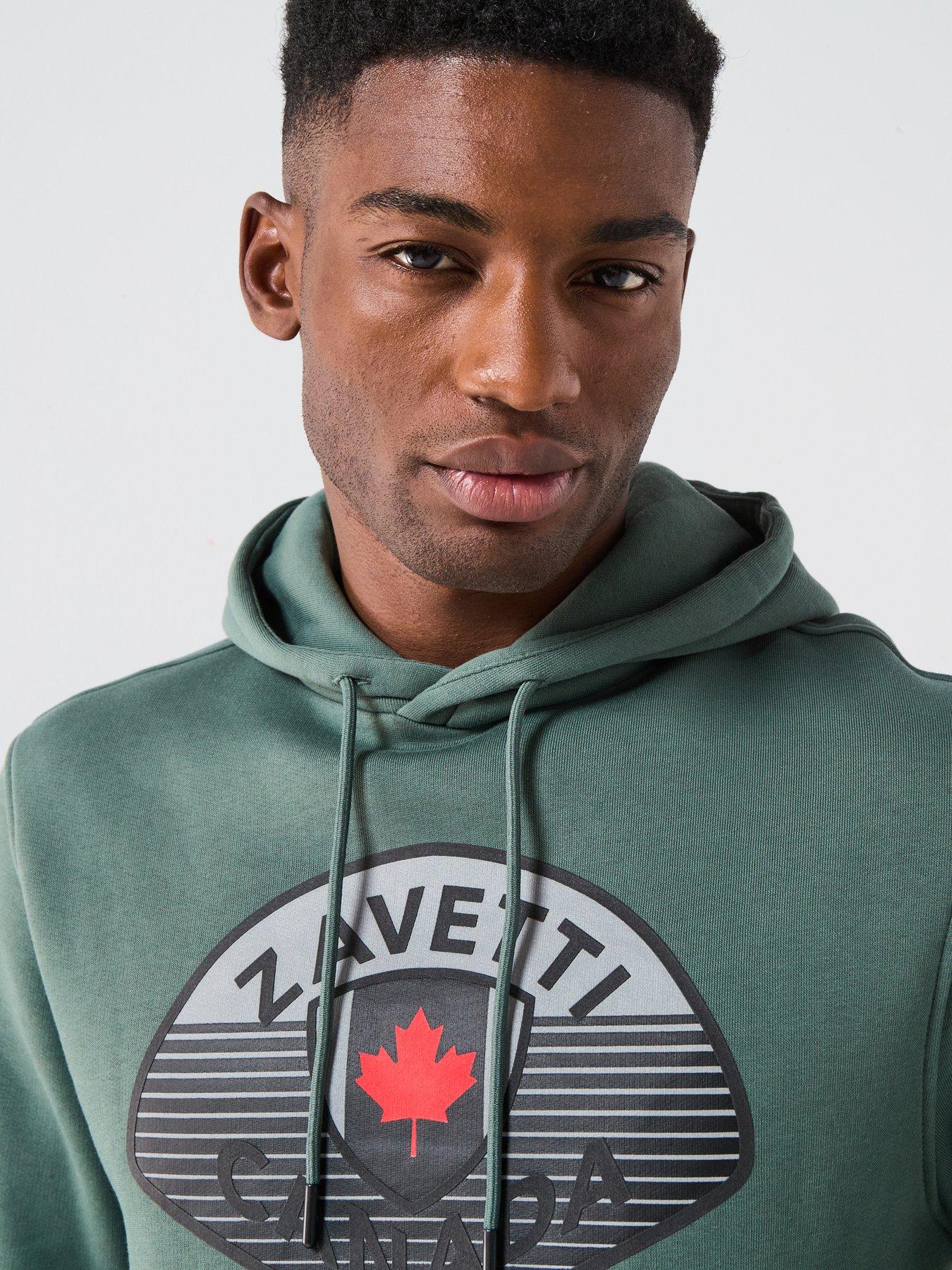 Image 4 of 6 of Zavetti Canada Botticini Classic Large Logo Tracksuit - Green