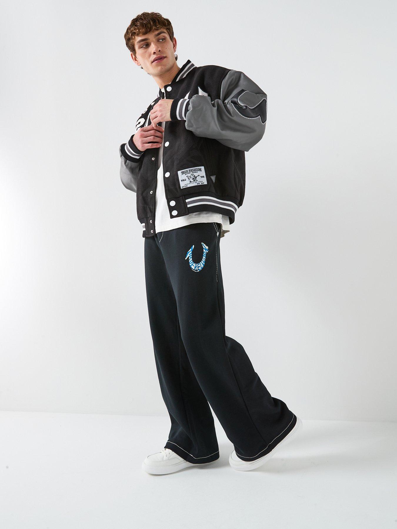  image of true-religion-paint-patch-baggy-joggers-black
