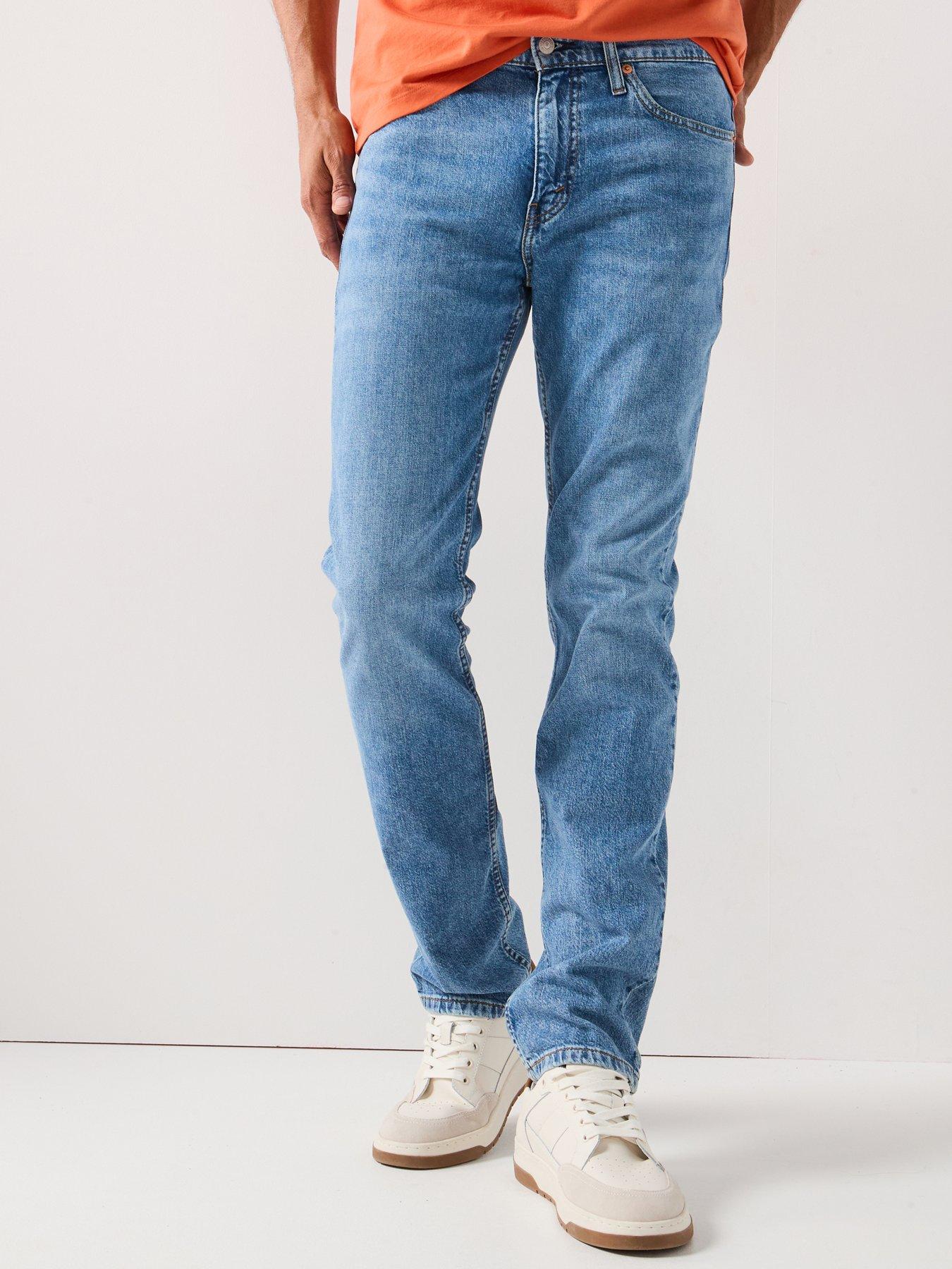 Image 1 of 5 of Levi's 511 Slim Fit Jeans - Remain Calm - Light Blue