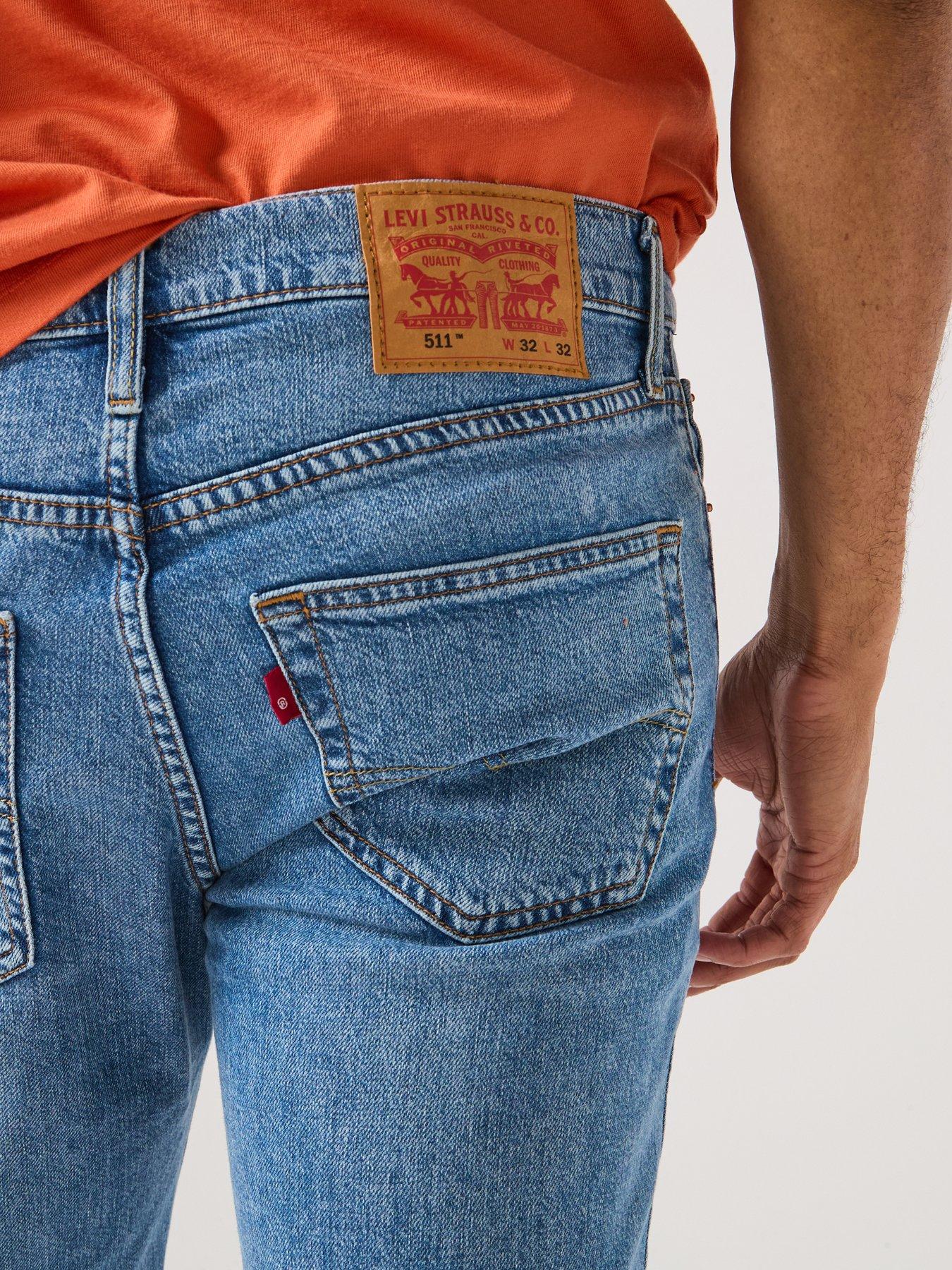 Image 5 of 5 of Levi's 511 Slim Fit Jeans - Remain Calm - Light Blue