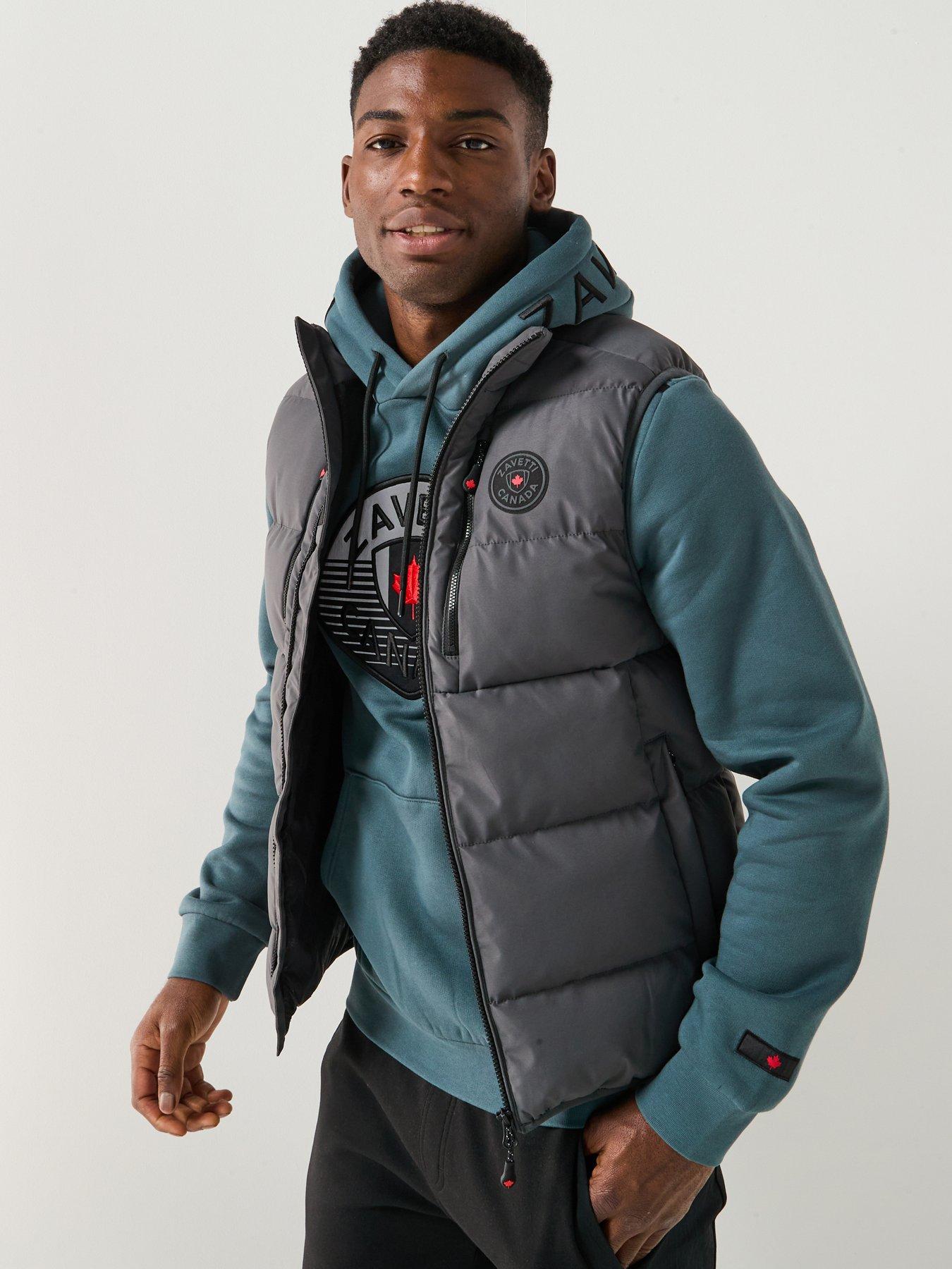 undefined Zavetti Canada Novallini Padded Gilet - Dark Grey