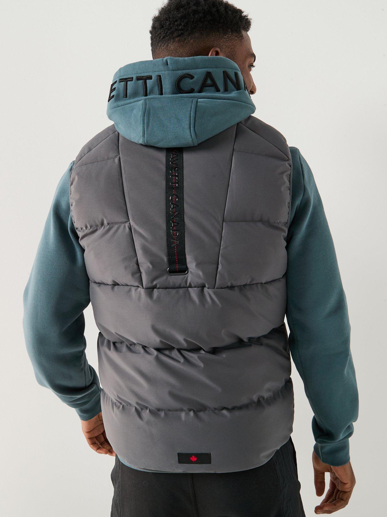 Zavetti Canada Novallini Padded Gilet - Dark Grey | Littlewoods