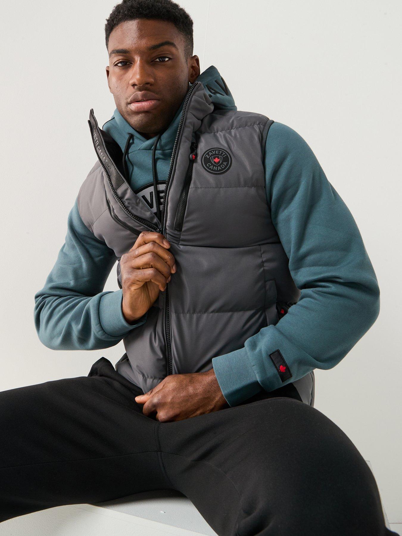 Zavetti Canada Novallini Padded Gilet - Dark Grey | Littlewoods