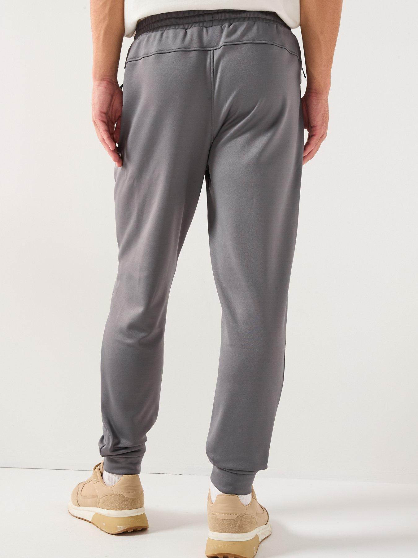  image of zavetti-canada-omaro-poly-cargo-joggers-dark-grey