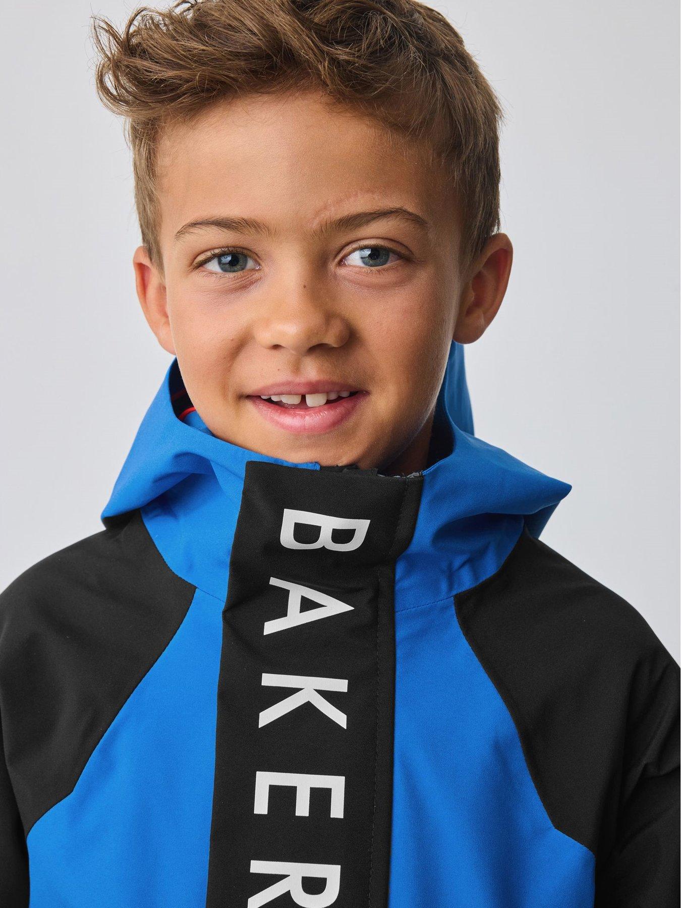  image of ted-baker-boys-colour-block-coatnbsp--blue