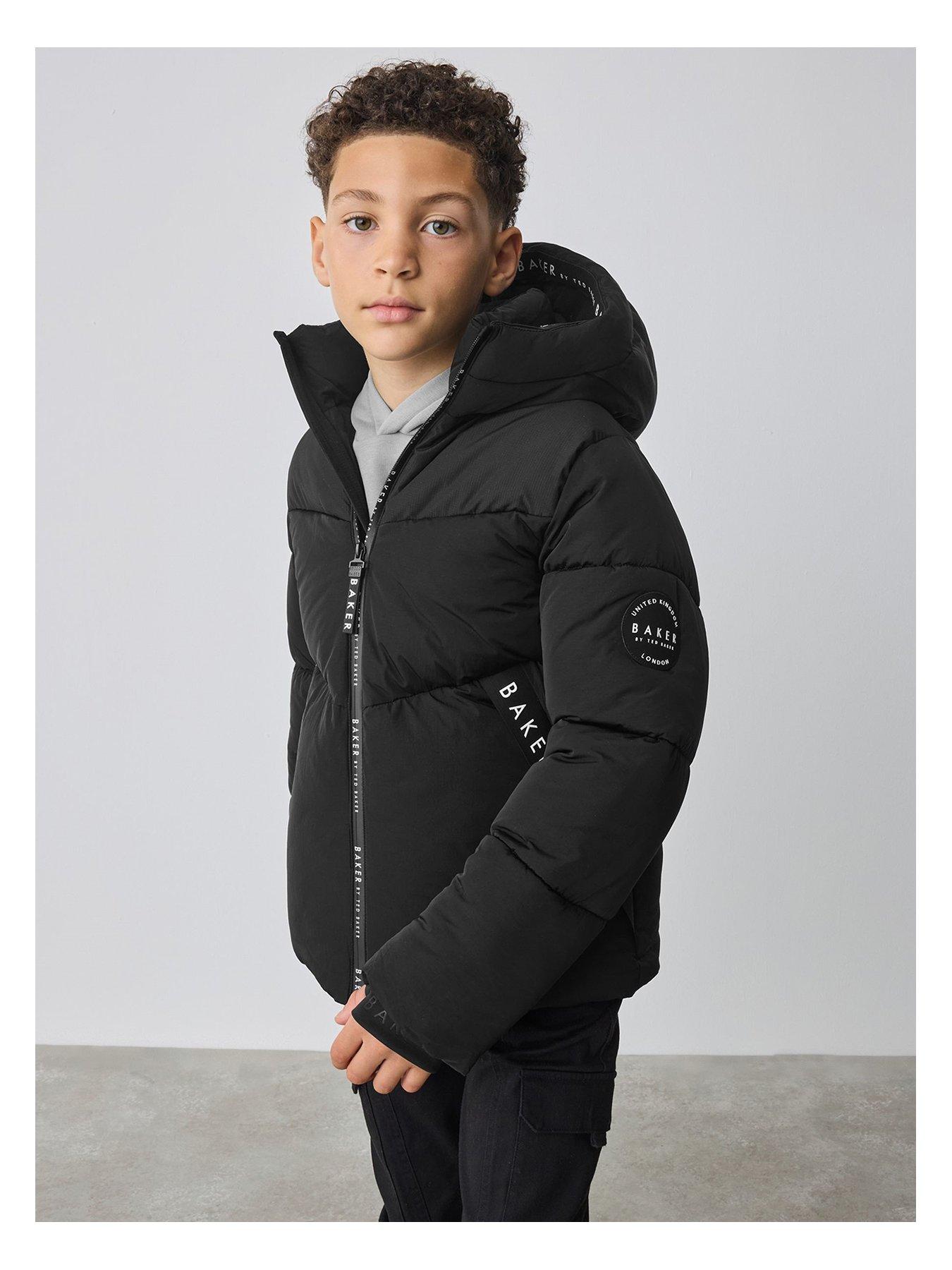 Ted Baker Boys Back To School Coat Black Littlewoods