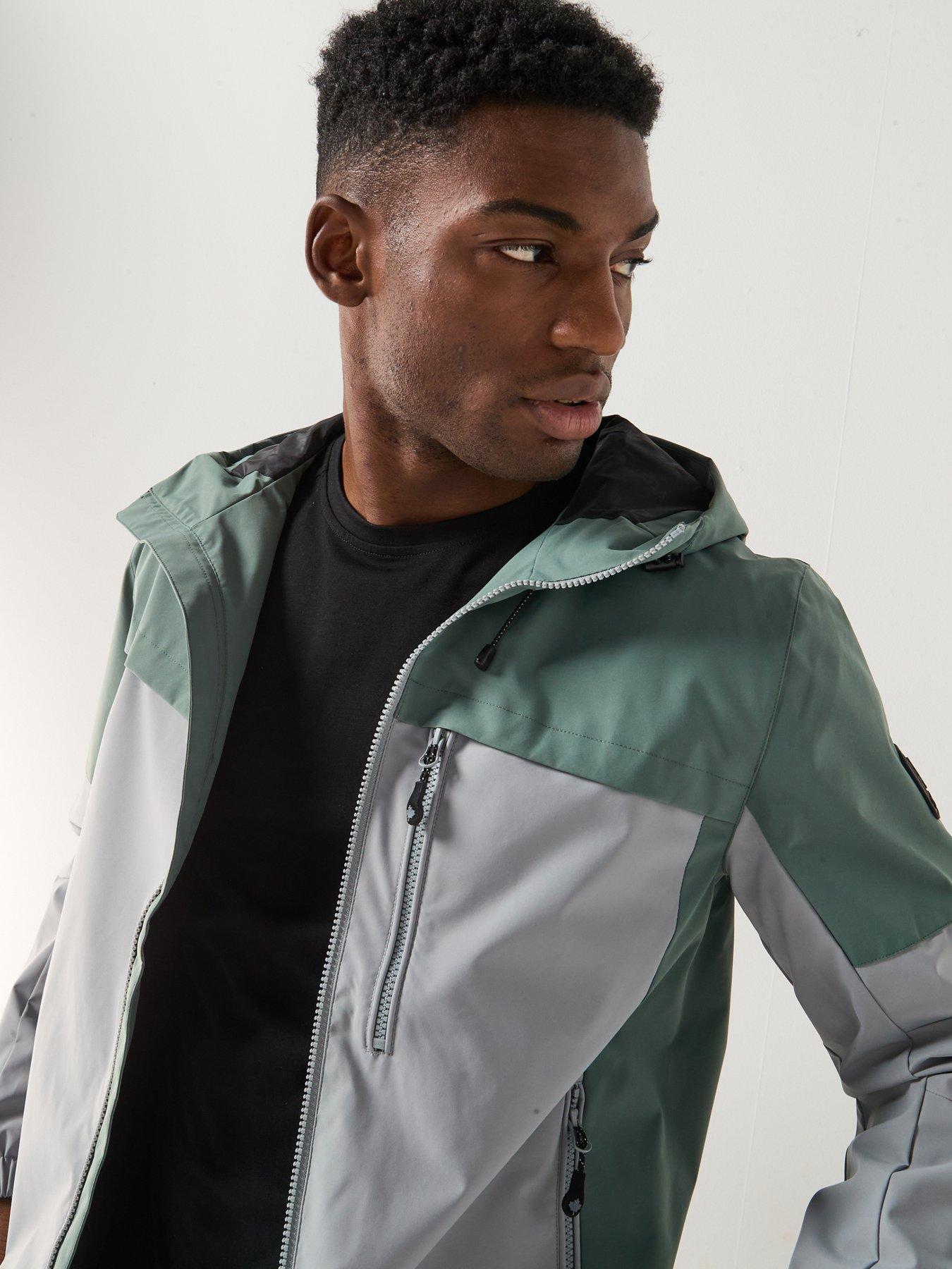 Zavetti Canada Sevillio Technical Windbreaker Jacket Grey