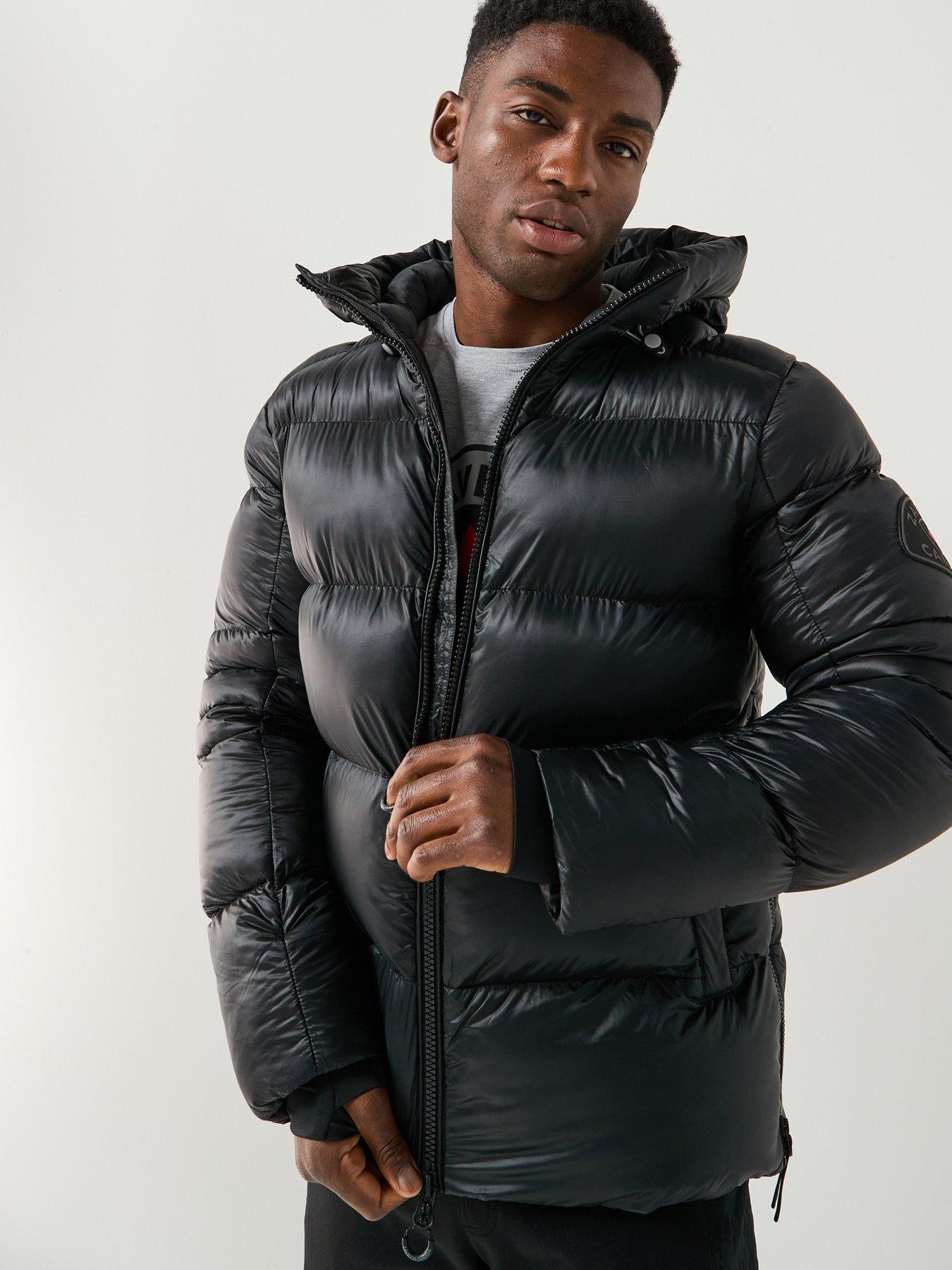 Zavetti Canada Tanox Sheen Padded Coat - Black | Littlewoods