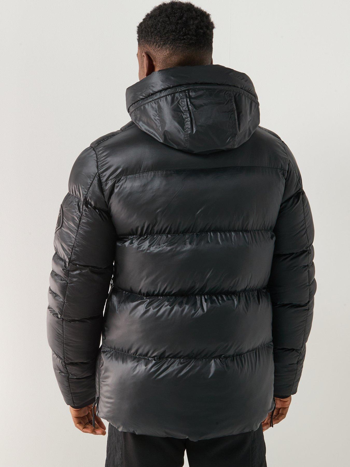 Zavetti Canada Tanox Sheen Padded Coat - Black | Littlewoods