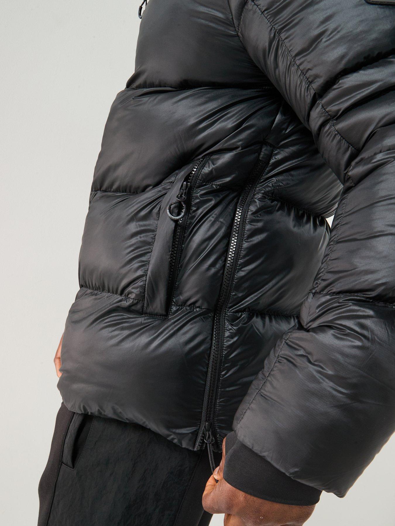 Zavetti Canada Tanox Sheen Padded Coat - Black | Littlewoods