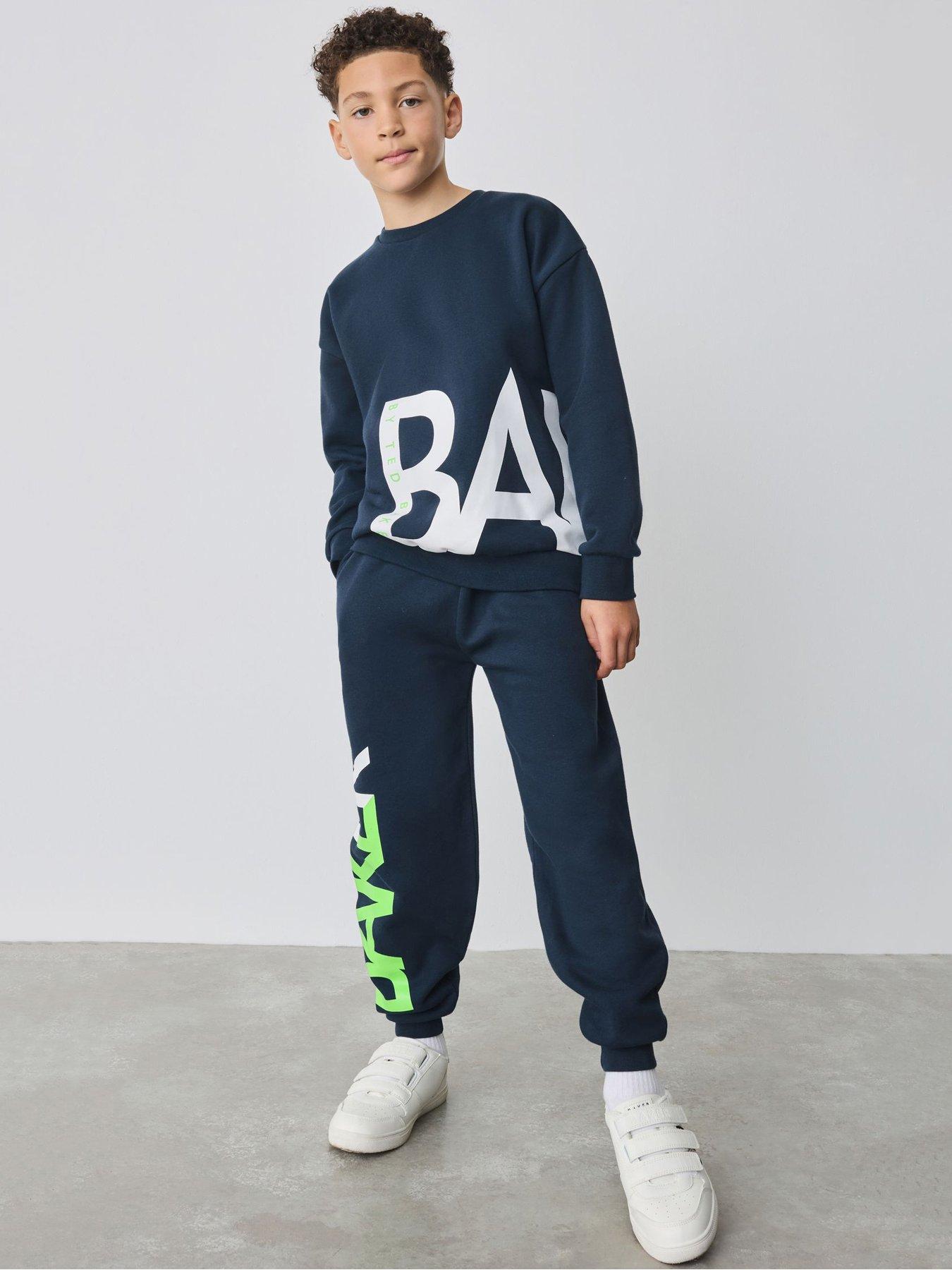 undefined Younger Boys Graphic Set - Navy