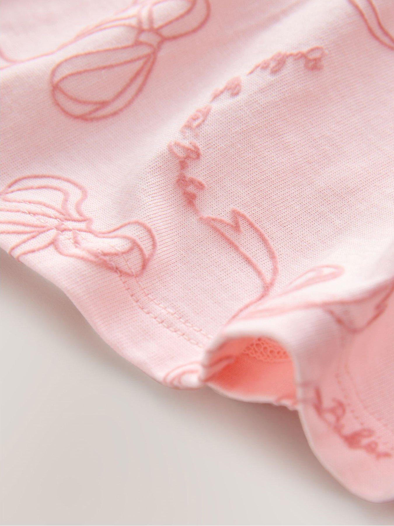 Image 5 of 5 of Ted Baker Baby Girls Bow Dress - Pink