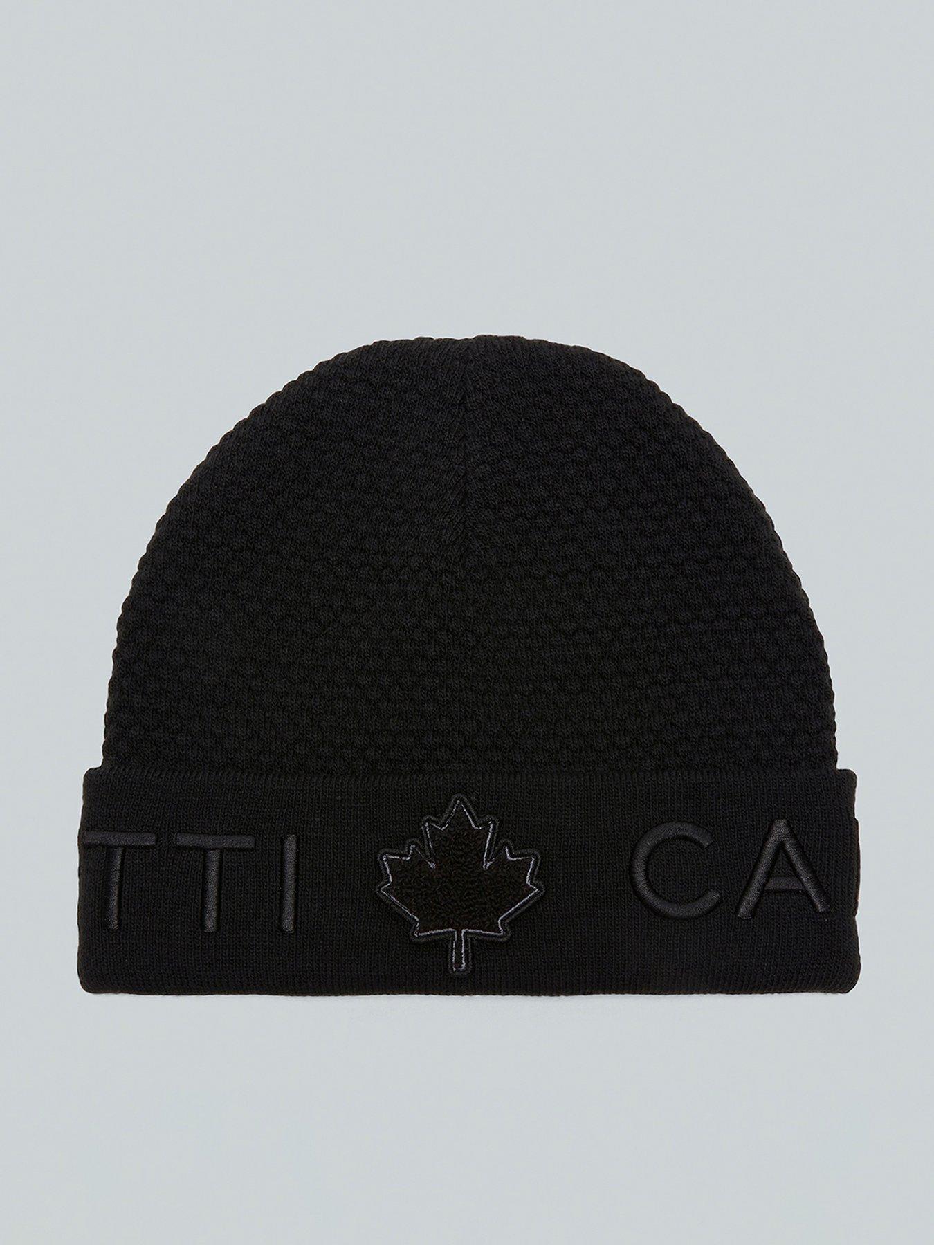 Zavetti Canada Avellaro Knitted Beanie - Black
