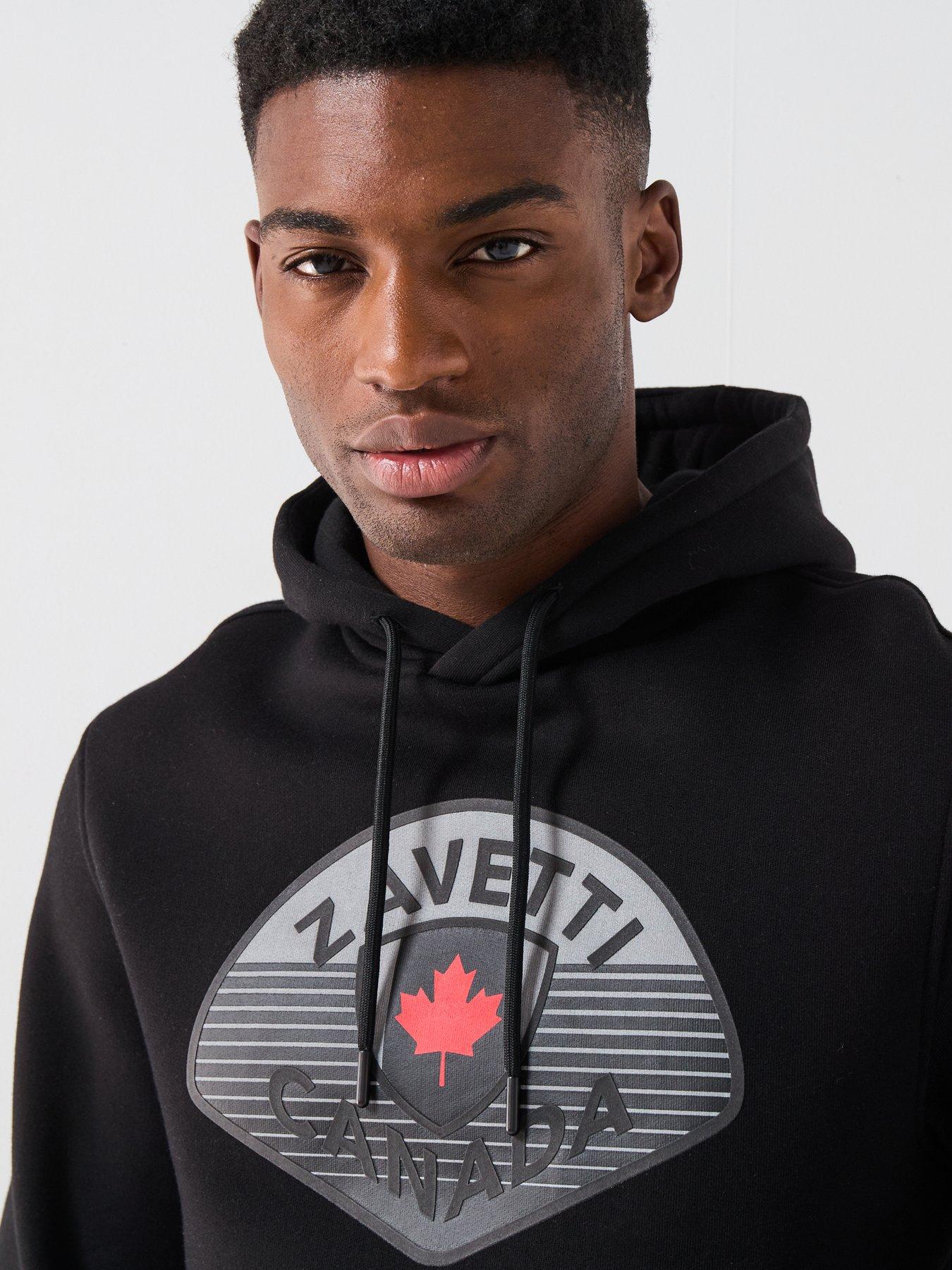 Image 4 of 6 of Zavetti Canada Botticini Classic Large Logo Tracksuit - Black