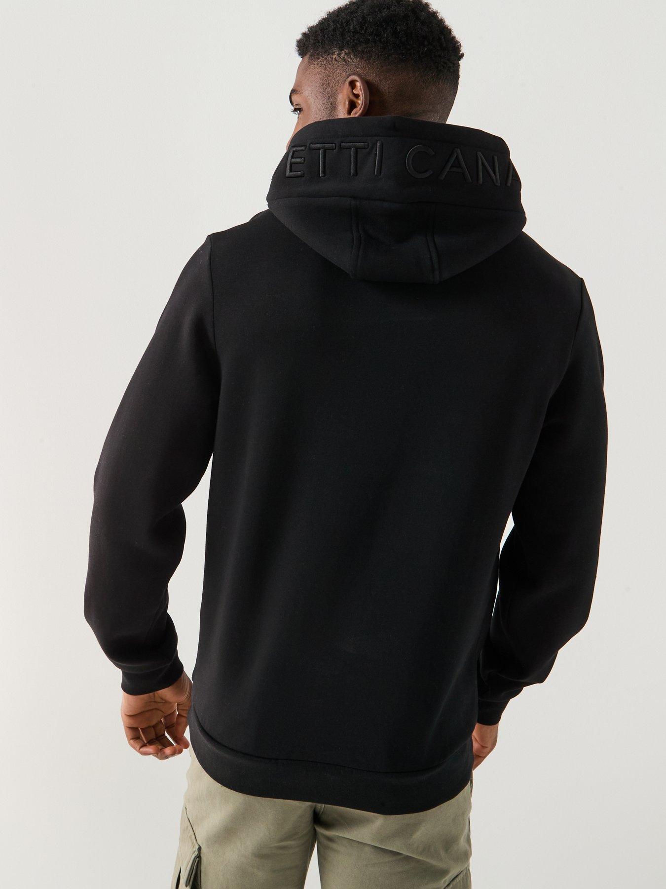 Image 2 of 6 of Zavetti Canada Botticini Classic Large Logo Hoodie - Black