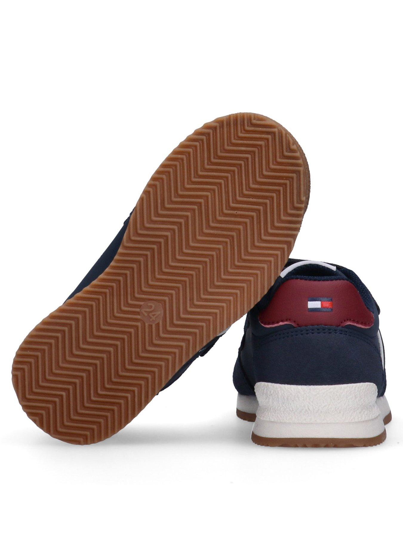 Image 3 of 5 of Tommy Hilfiger Boys Low Cut Velcro Trainers - Blue