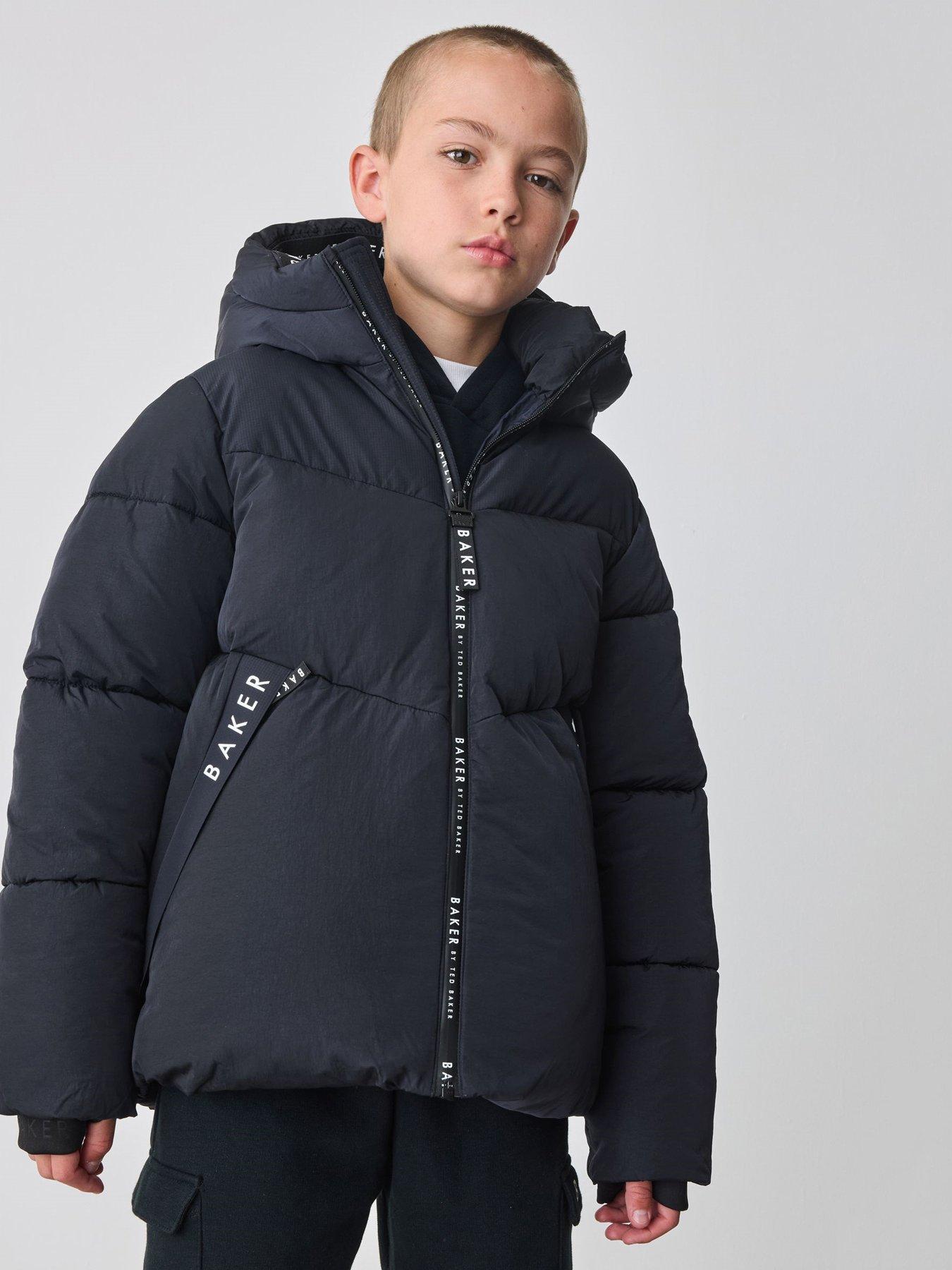 Ted Baker Boys Back To School Coat - Black