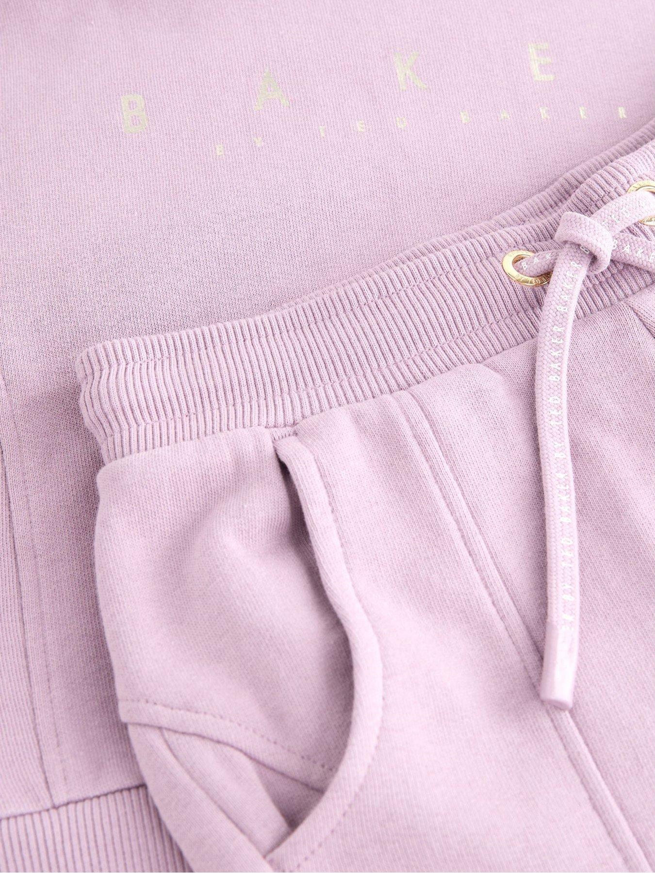 Image 5 of 5 of Ted Baker Girls Hoodie And Jogger Set - Pink
