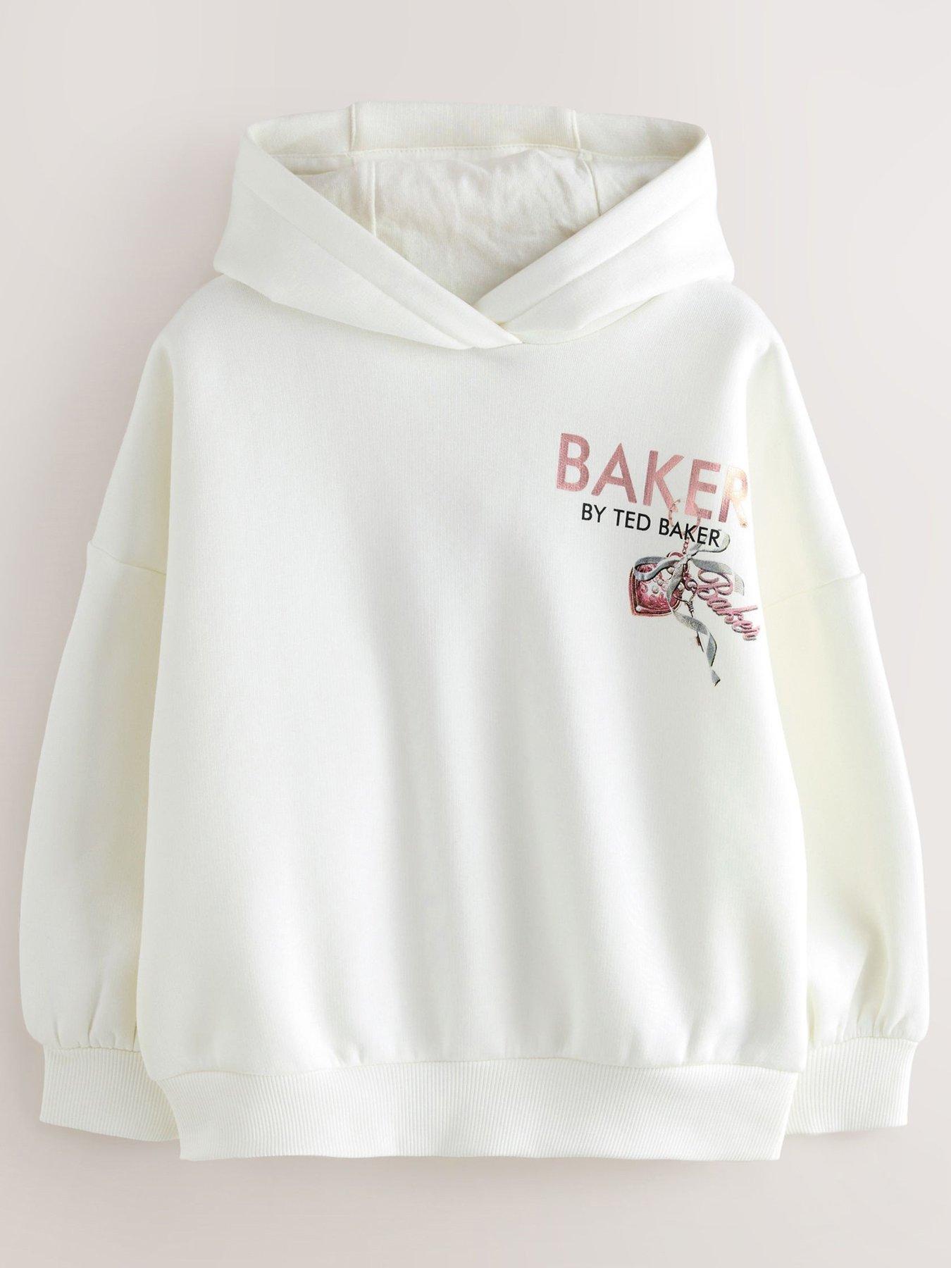 undefined Girls Logo Hoodie - Cream