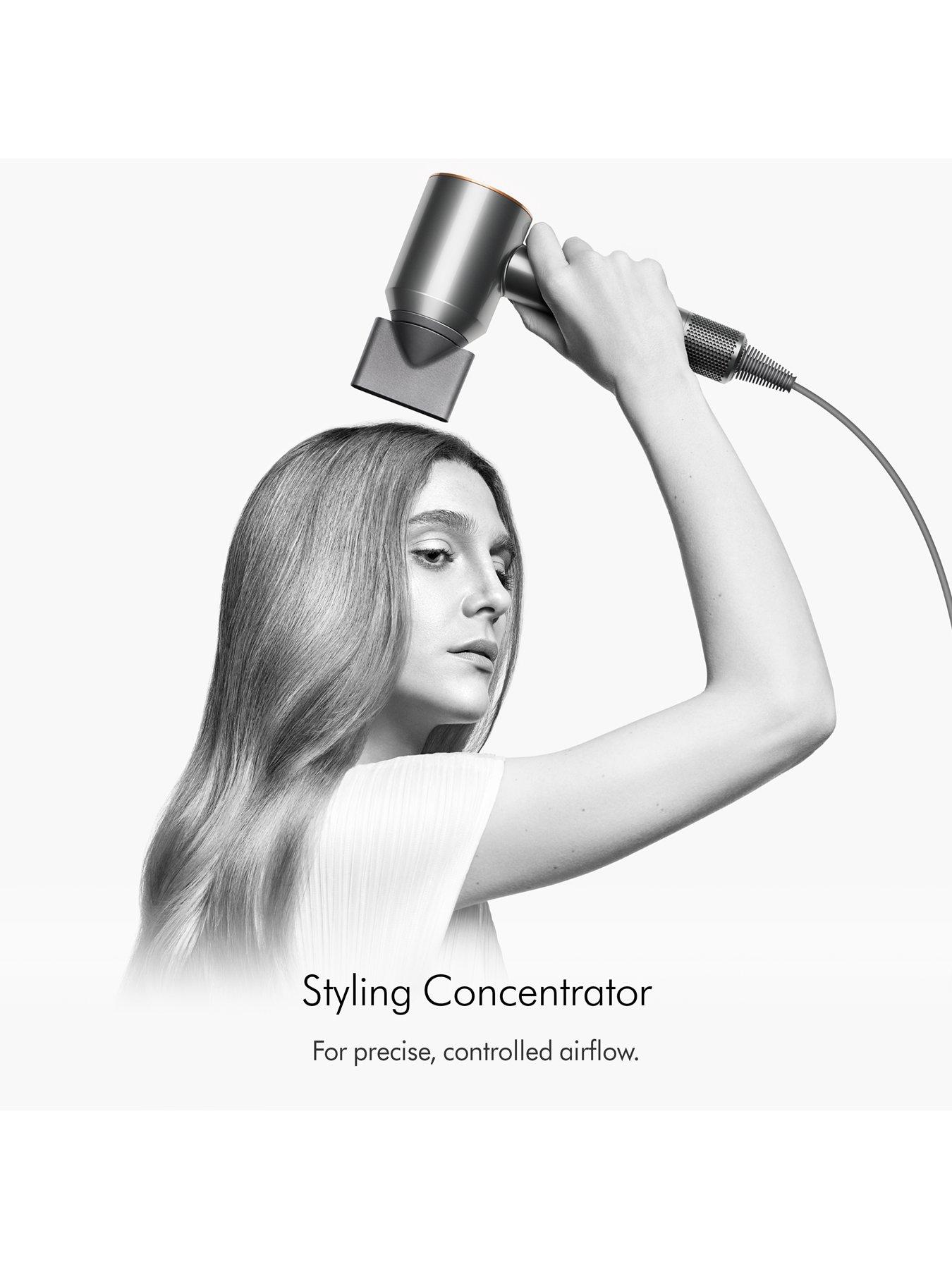 Image 5 of 7 of Dyson Supersonic&trade; Hair Dryer for Curly &amp; Coily Hair - Prussian Blue/Rich Copper