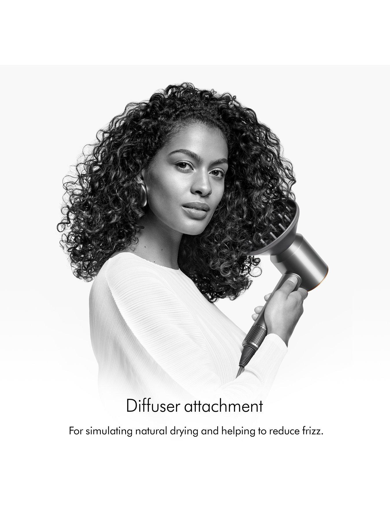 Image 6 of 7 of Dyson Supersonic&trade; Hair Dryer for Curly &amp; Coily Hair - Prussian Blue/Rich Copper