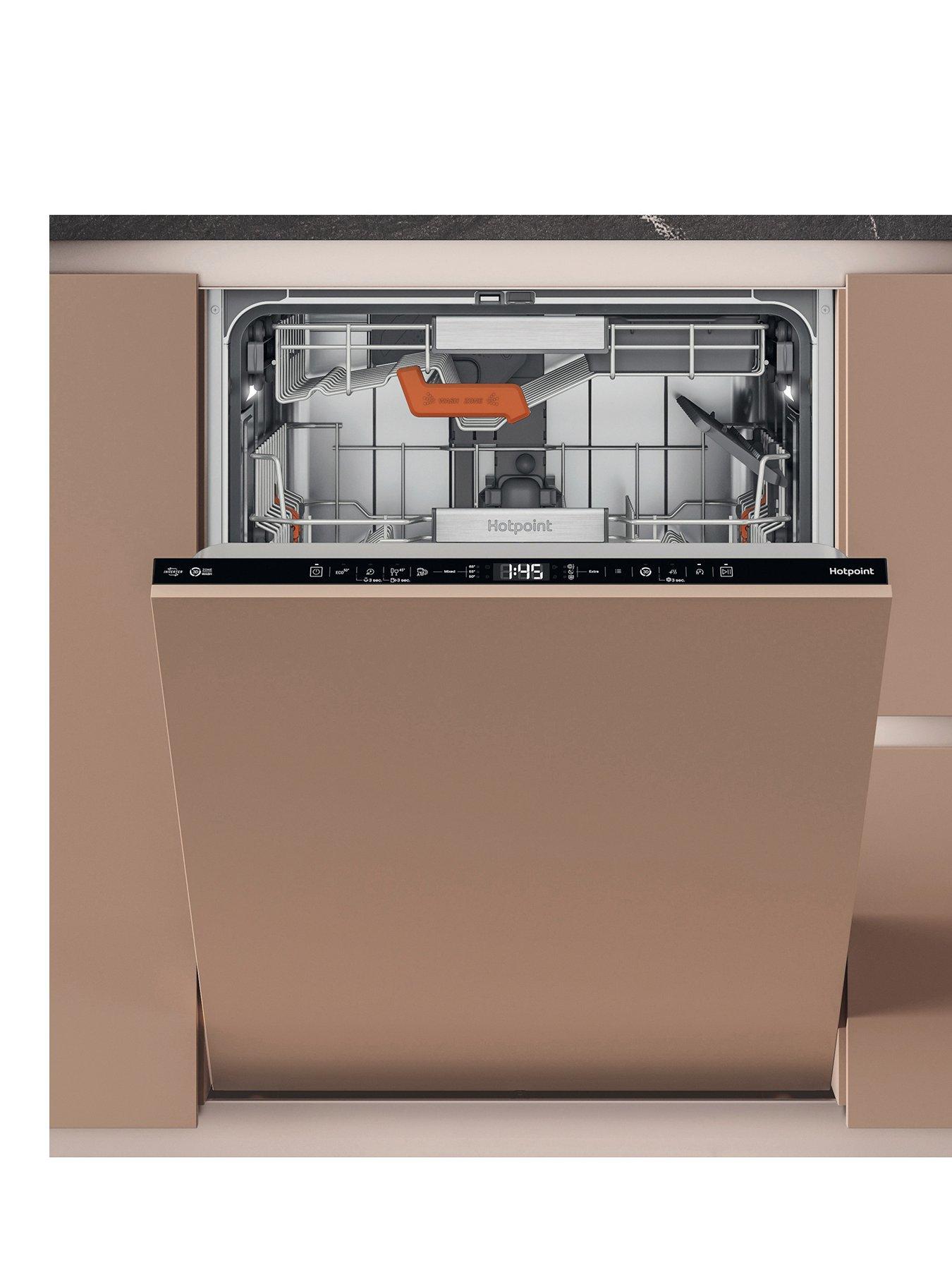 Hotpoint H8IA115M4TUSUK - Hydroforce Integrated Dishwasher - Black