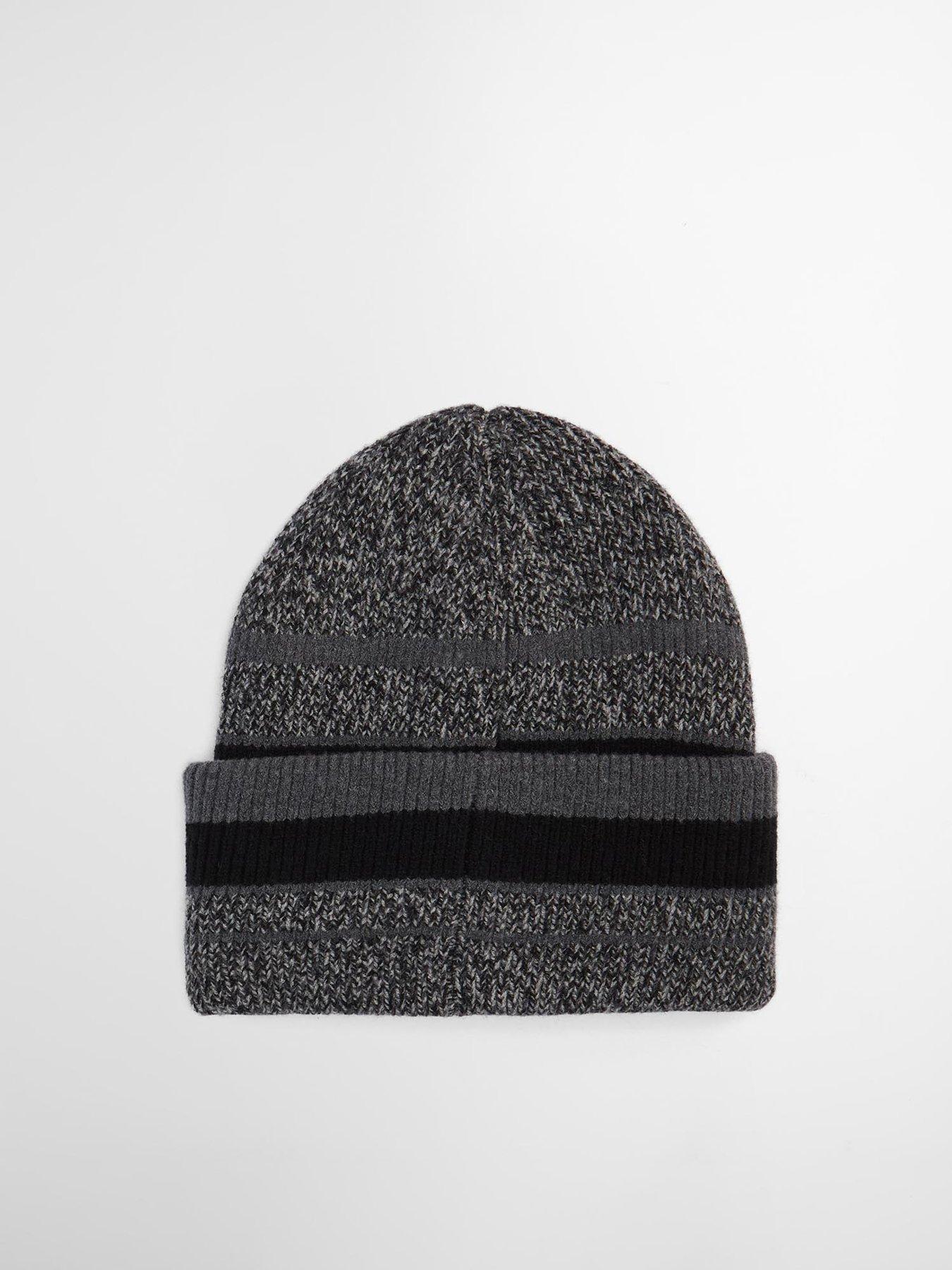 back image of barbour-international-boston-beanie-amp-scarf-gift-set-grey