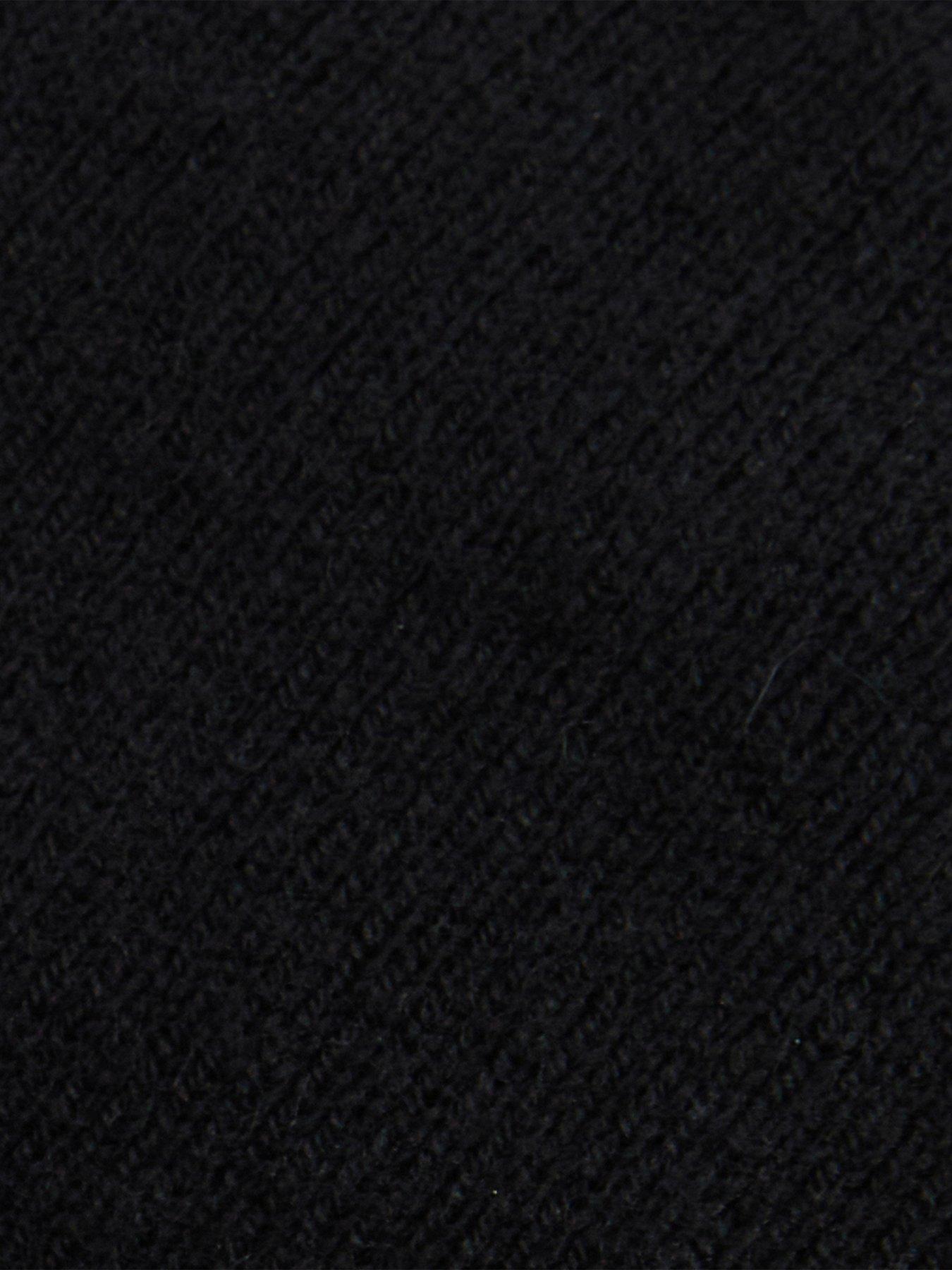 Image 4 of 4 of Barbour International Sensor Legacy Beanie Hat - Black