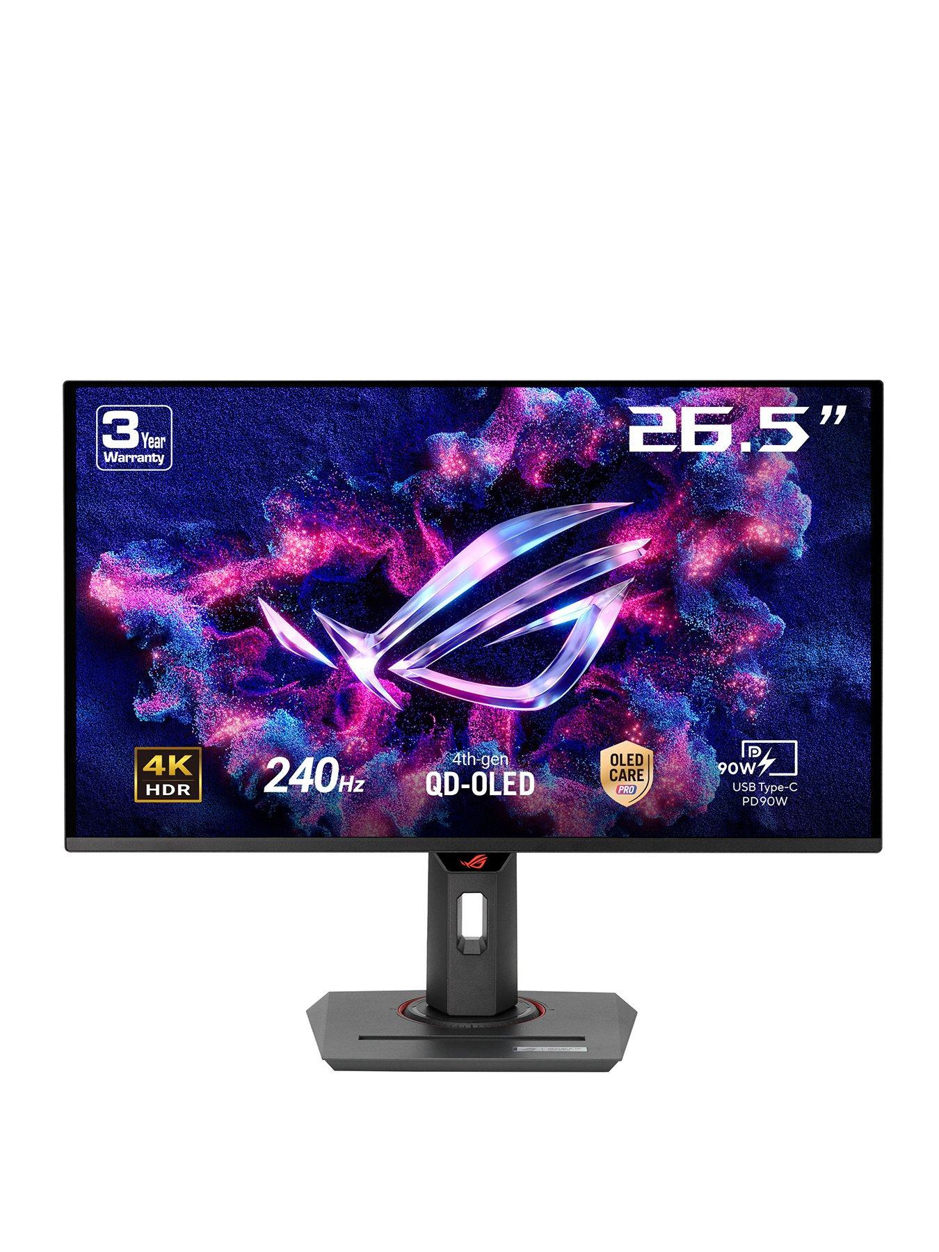 Asus ROG Strix OLED XG27UCDMG Gaming Monitor - 27in, 240Hz 4K UHD QD-OLED - 0.03ms response time