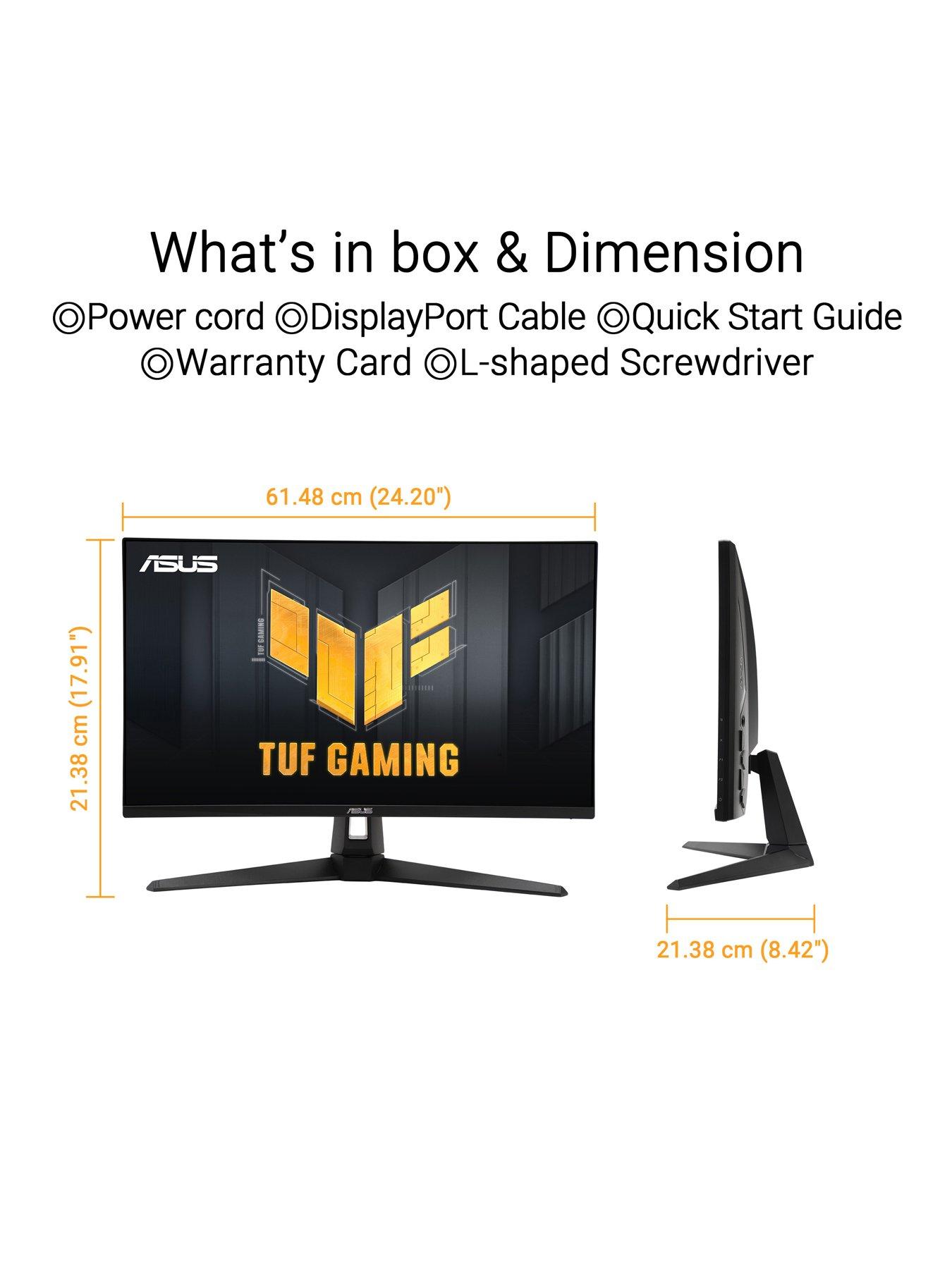  image of asus-tuf-gaming-vg27uq1a-gaming-monitor-27in-160hz-4k-uhd-1ms-response-time