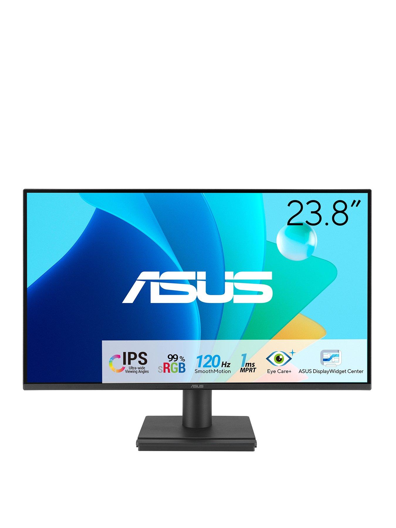 Asus VA249HG Eye Care Gaming Monitor - 24in 120Hz FHD (1920x1080), 1ms response time, Wall Mountable