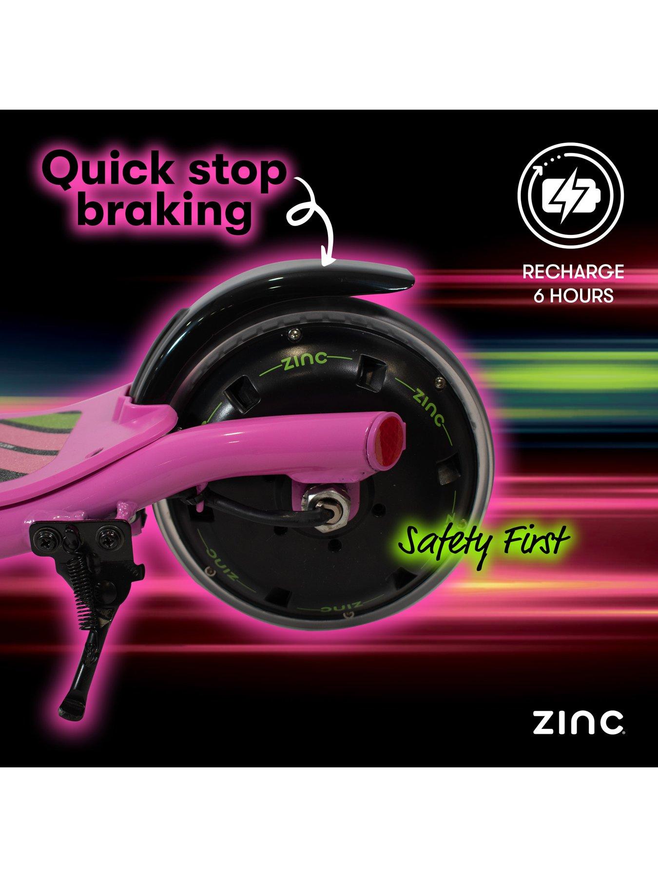  image of zinc-model-z-kids-electric-scooter--nbsppink