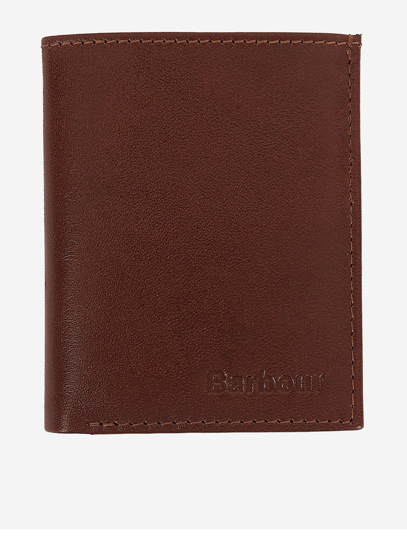 Image 1 of 4 of Barbour Colwell Small Billfold Wallet - Brown