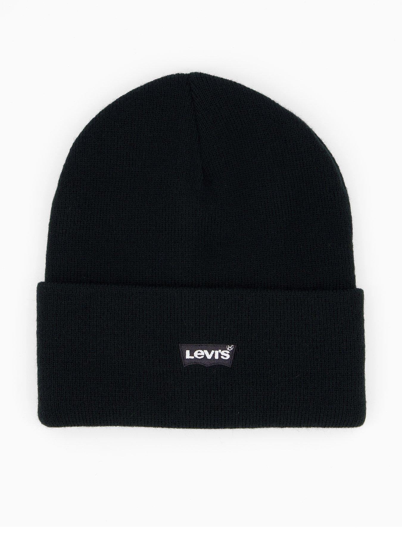 undefined Boys Embroidered Beanie - Black