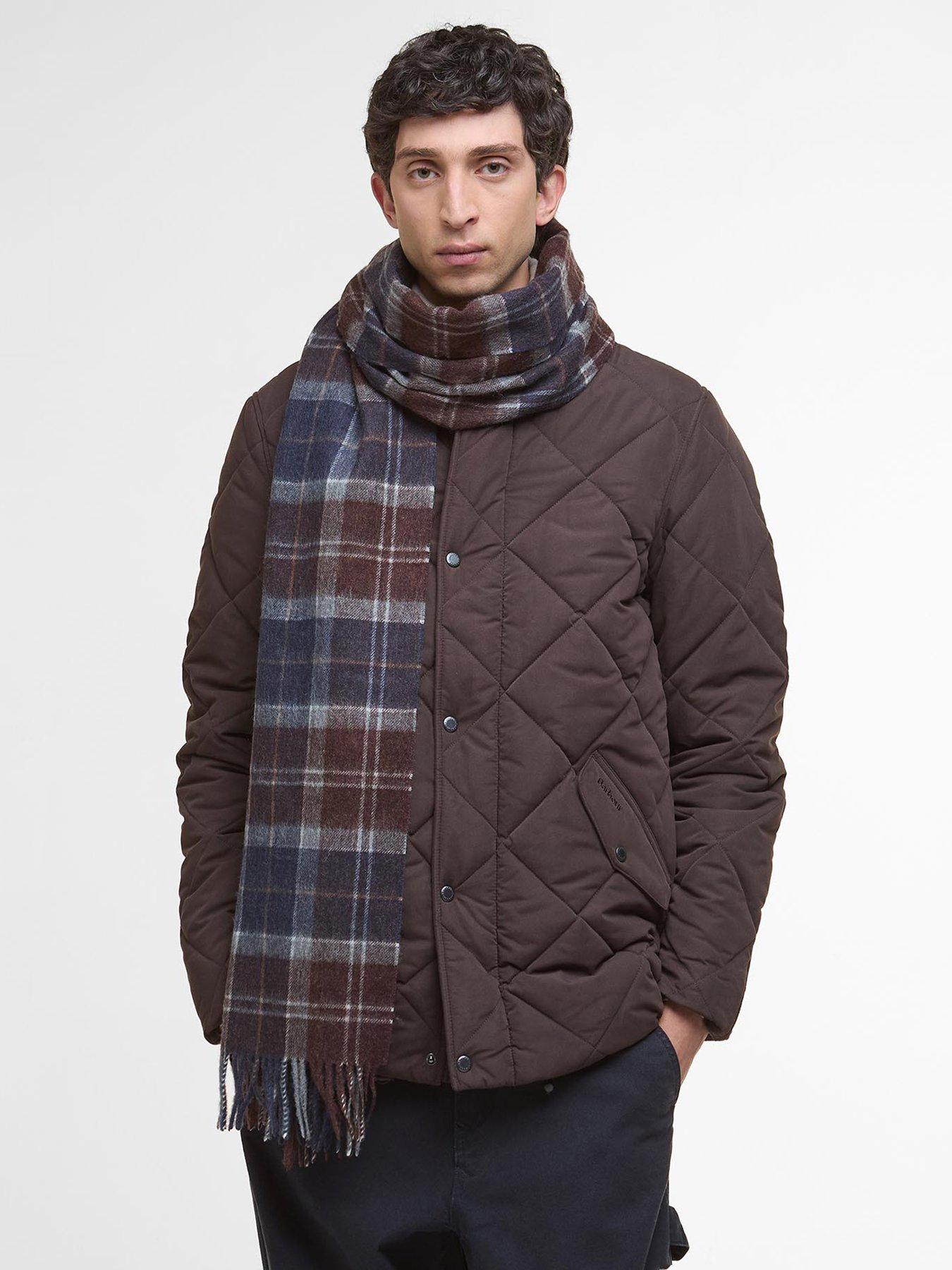  image of barbour-braden-lambswool-tartan-scarf-navy