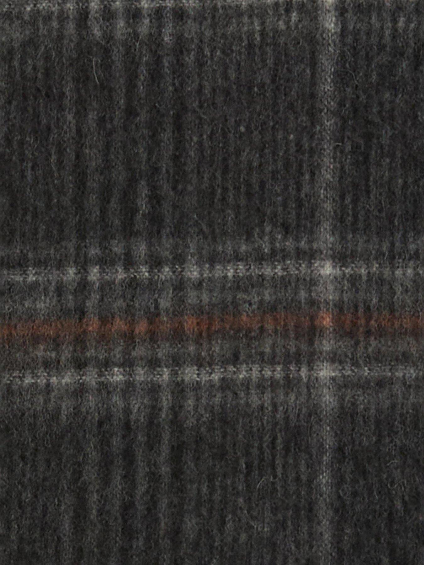  image of barbour-marsden-reversible-scarf-navy