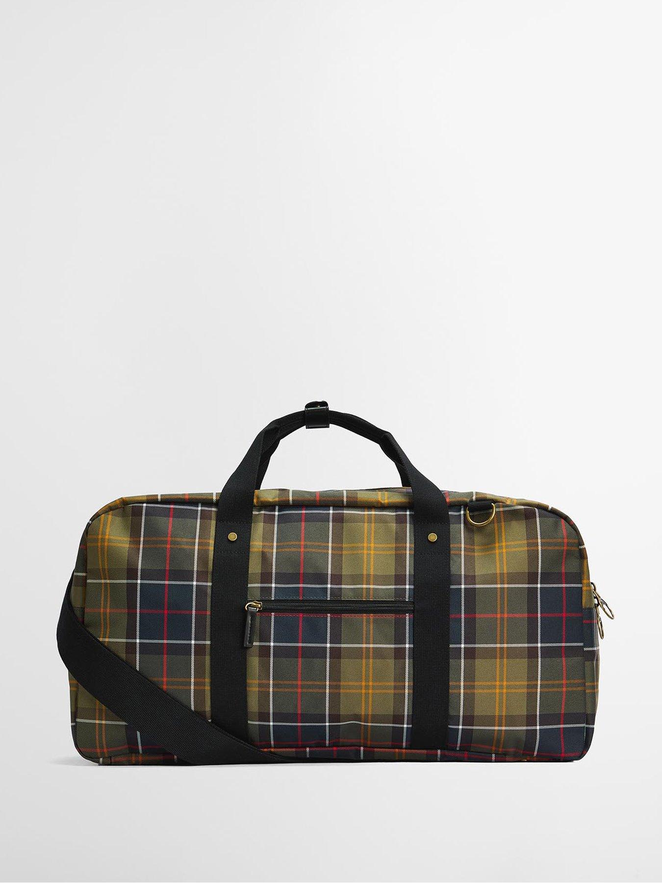  image of barbour-torridon-tartan-holdall-green-multi